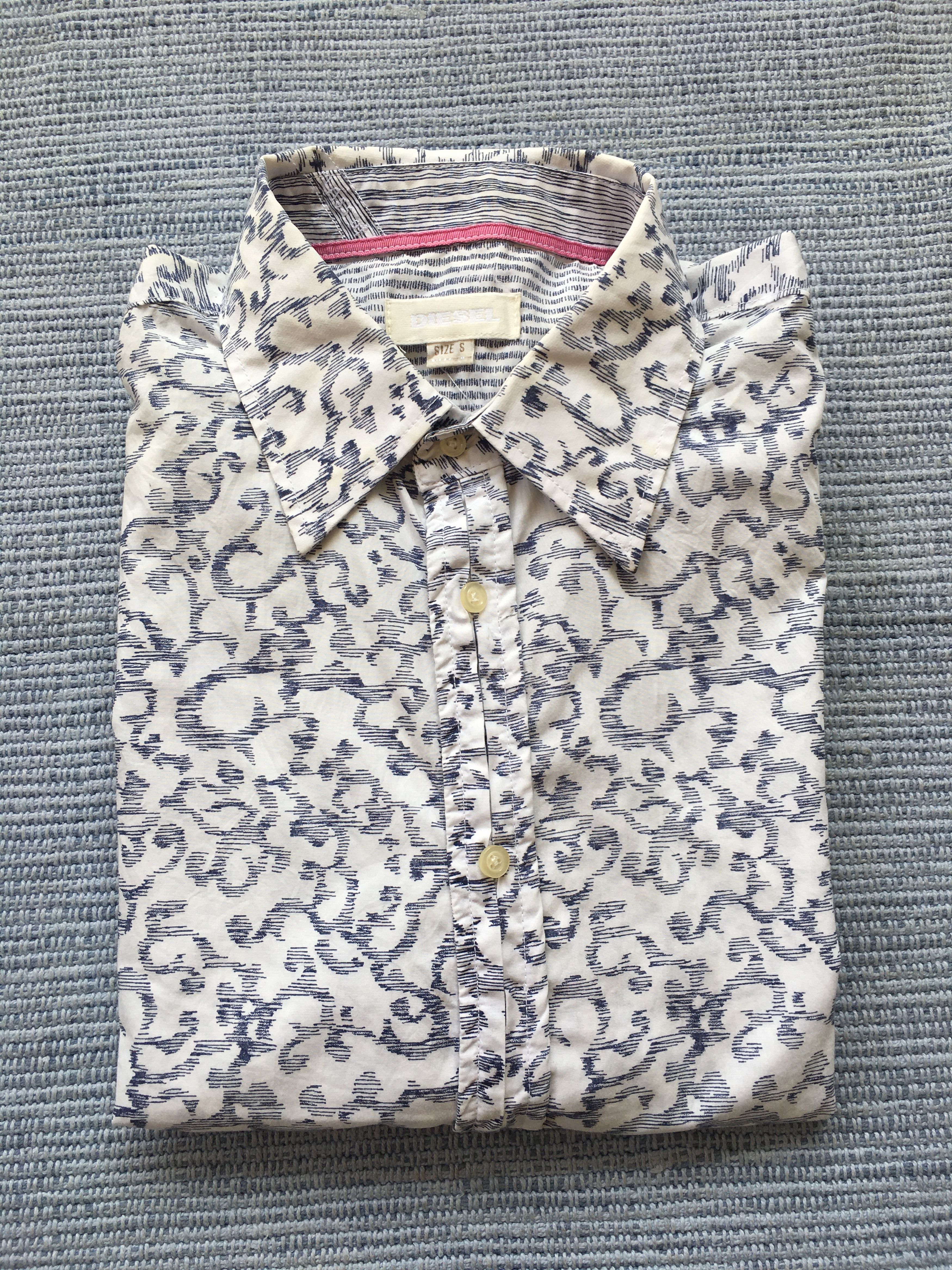 Diesel diesel printed shirt Size US S / EU 44-46 / 1 - 1 Thumbnail