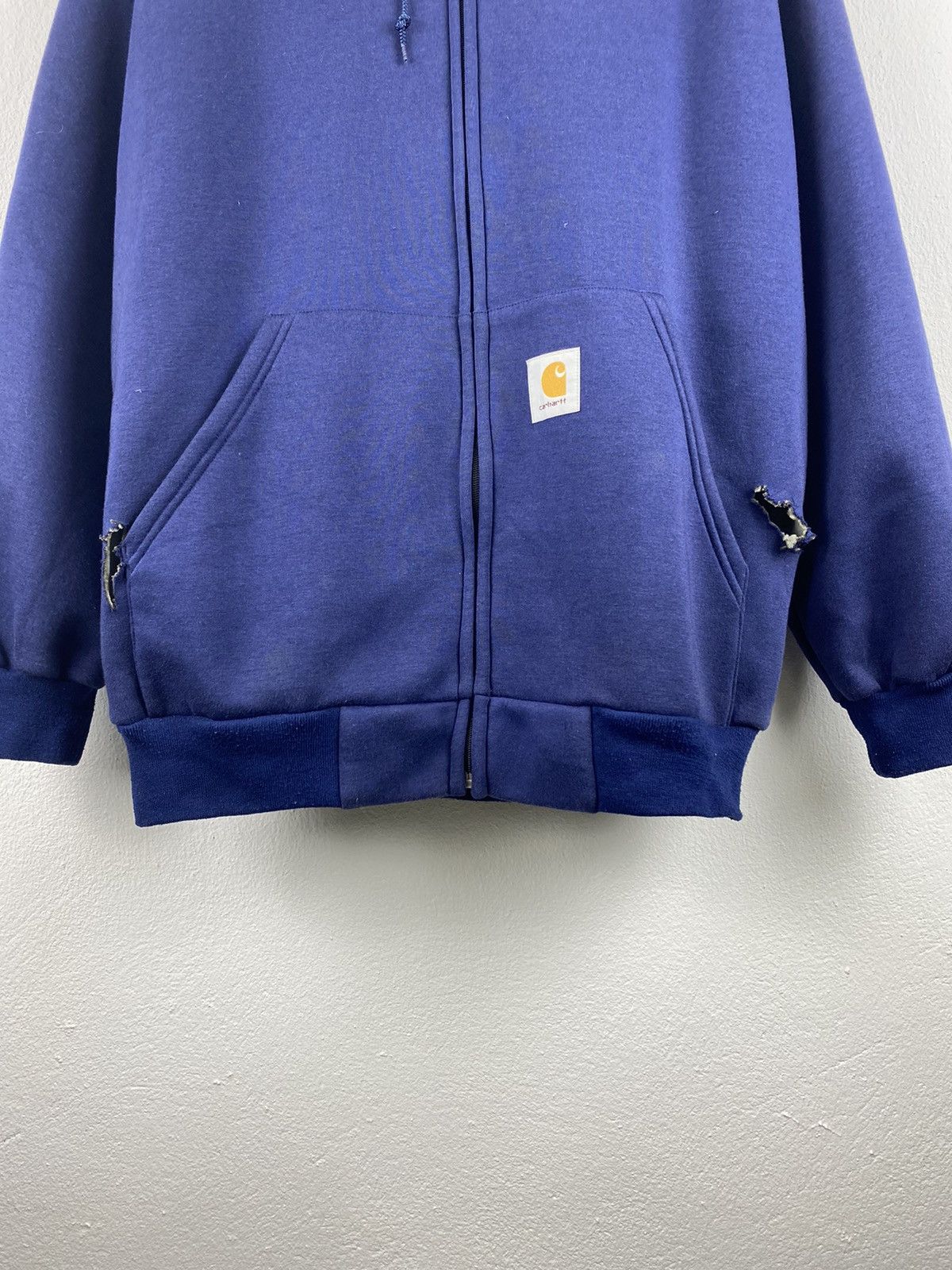 Carhartt × Vintage VINTAGE CARHARTT HOODIE SWEATER Size US L / EU 52-54 / 3 - 2 Thumbnail