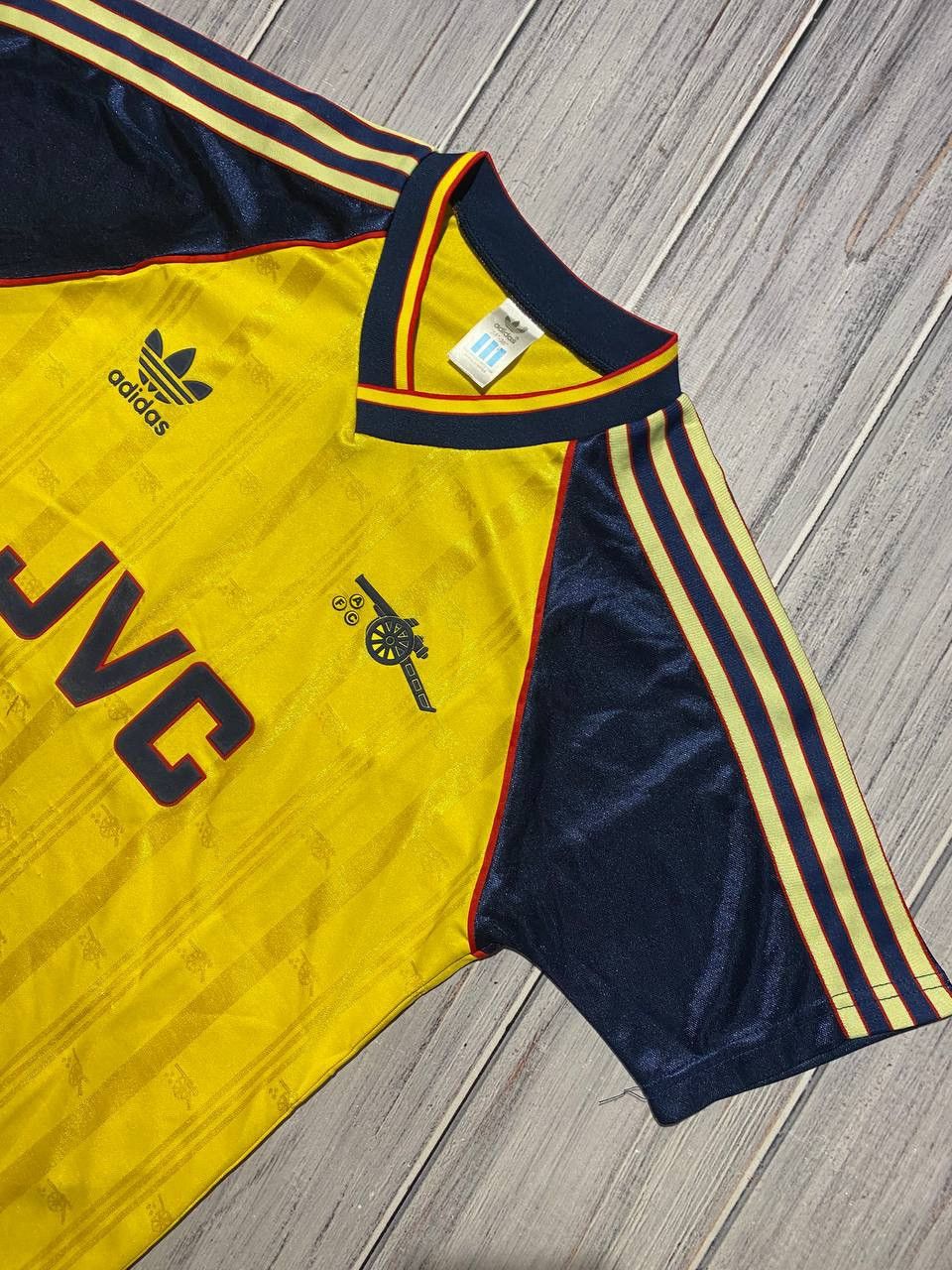 Adidas Adidas Arsenal 1988 1991 Away Football Shirt Soccer Jersey Size US S / EU 44-46 / 1 - 2 Thumbnail
