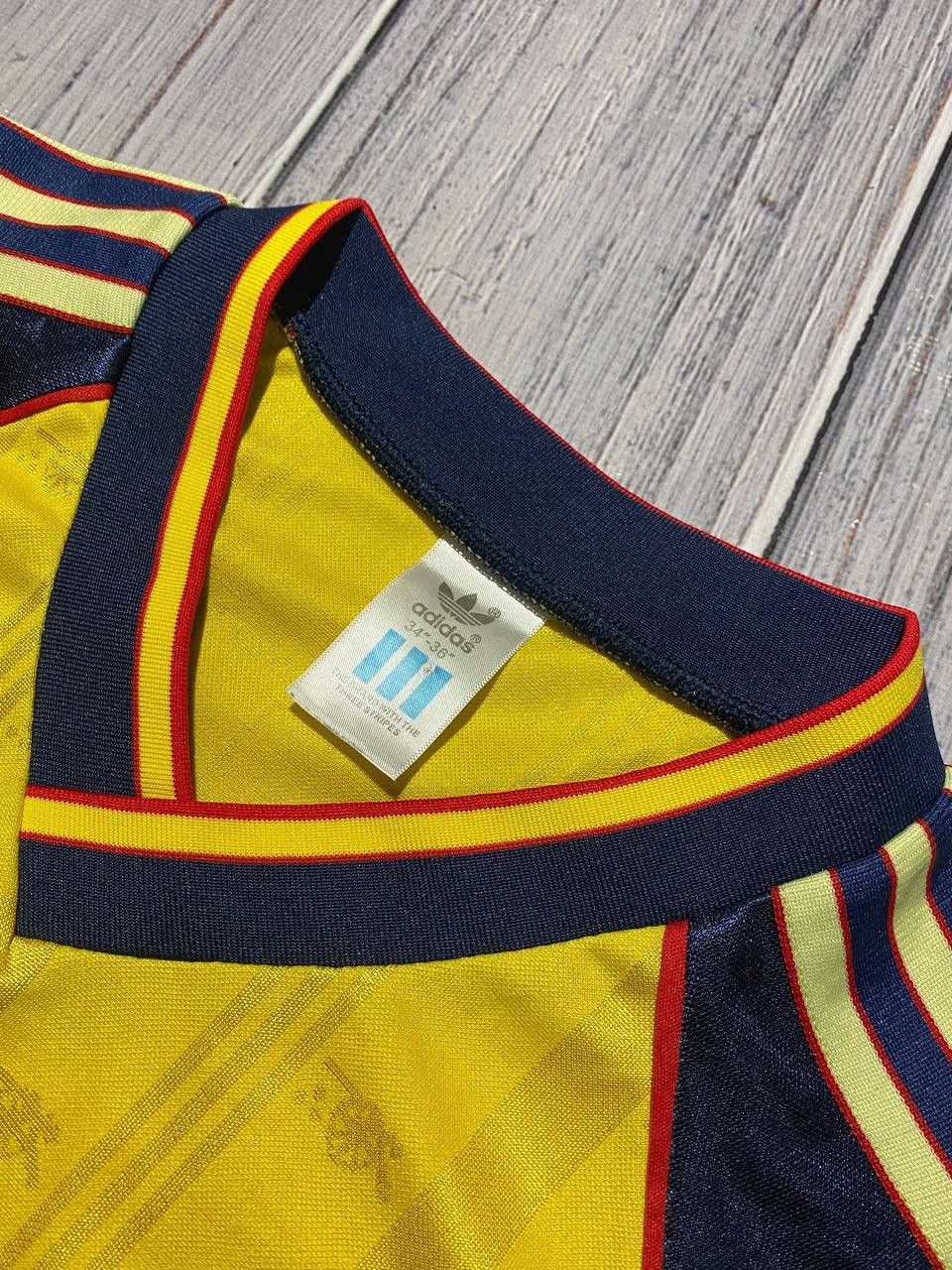Adidas Adidas Arsenal 1988 1991 Away Football Shirt Soccer Jersey Size US S / EU 44-46 / 1 - 6 Thumbnail