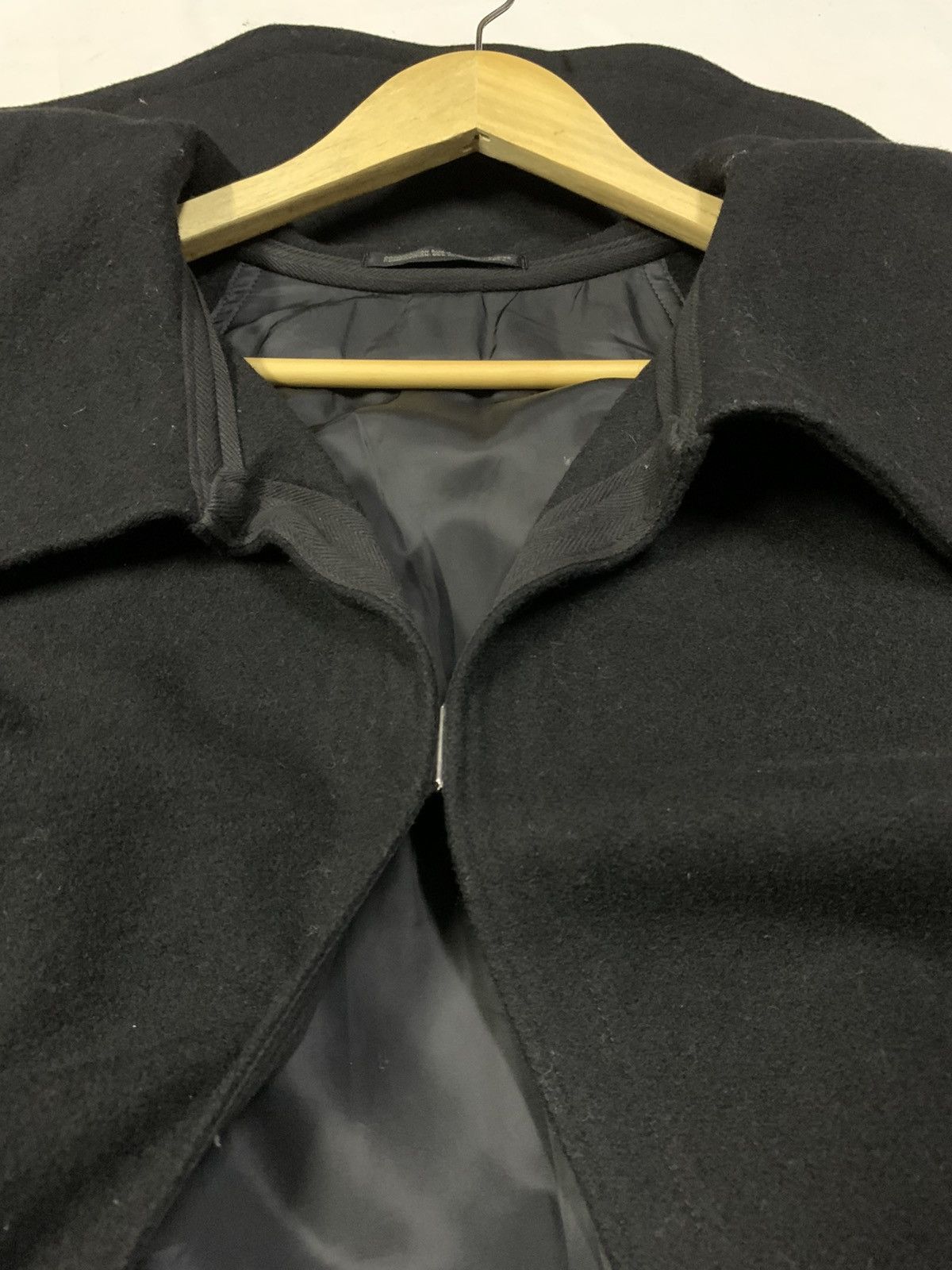 Yohji Yamamoto 🔥RARE YOHJI YAMAMOTO WOOL OVERCOATS Size US XL / EU 56 / 4 - 10 Thumbnail