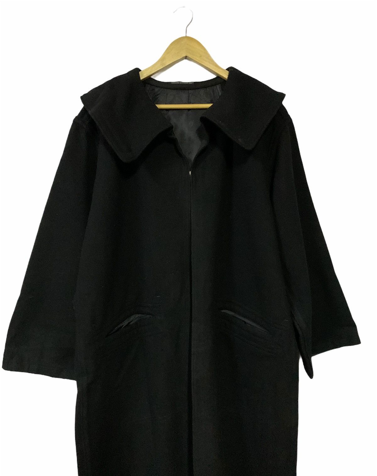 Yohji Yamamoto 🔥RARE YOHJI YAMAMOTO WOOL OVERCOATS Size US XL / EU 56 / 4 - 2 Thumbnail