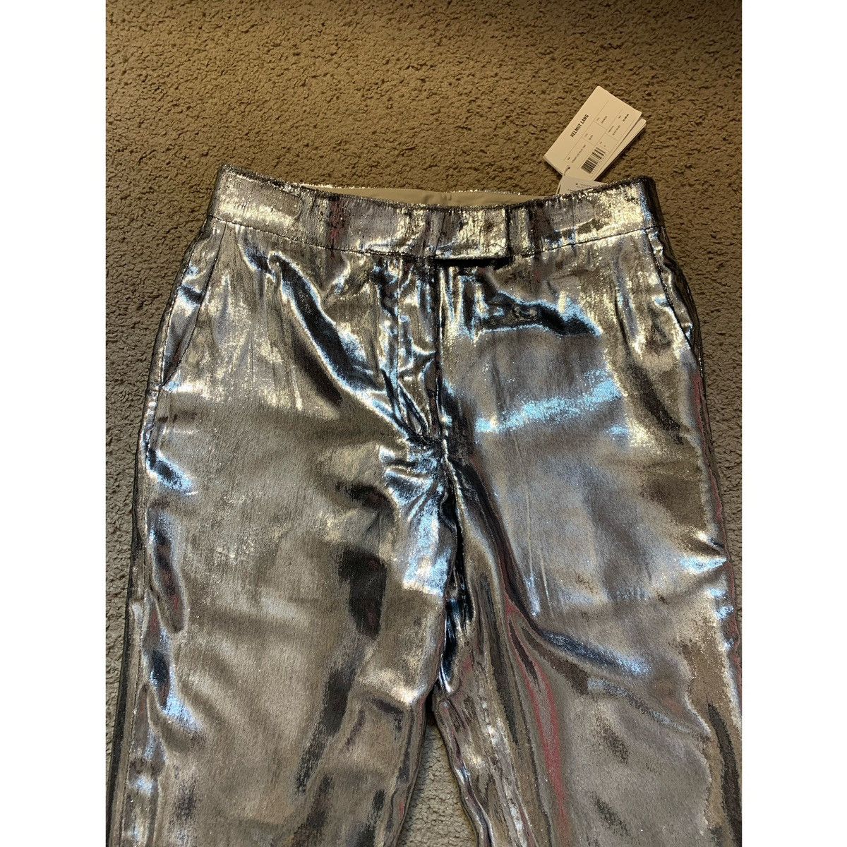 Helmut Lang HELMUT LANG SILVER PANTS Size 28" / US 6 / IT 42 - 3 Thumbnail