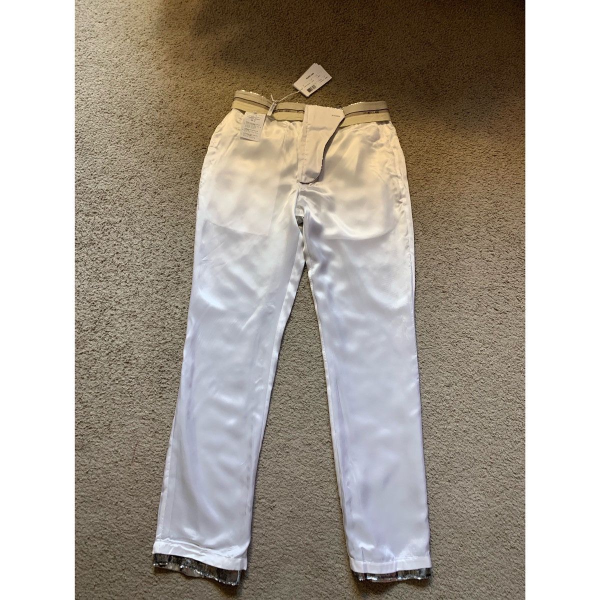 Helmut Lang HELMUT LANG SILVER PANTS Size 28" / US 6 / IT 42 - 20 Thumbnail
