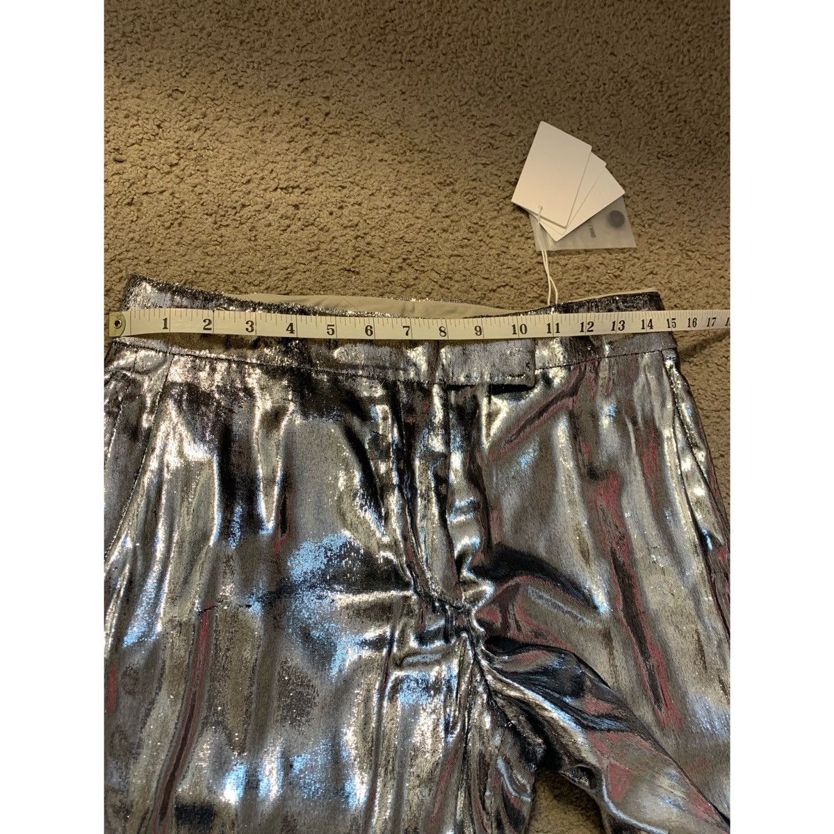 Helmut Lang HELMUT LANG SILVER PANTS Size 28" / US 6 / IT 42 - 15 Thumbnail