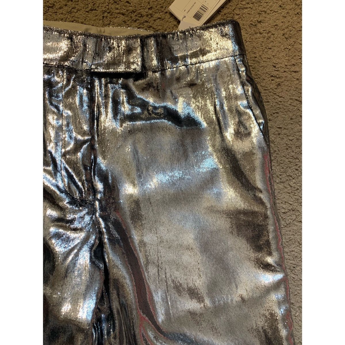 Helmut Lang HELMUT LANG SILVER PANTS Size 28" / US 6 / IT 42 - 8 Thumbnail
