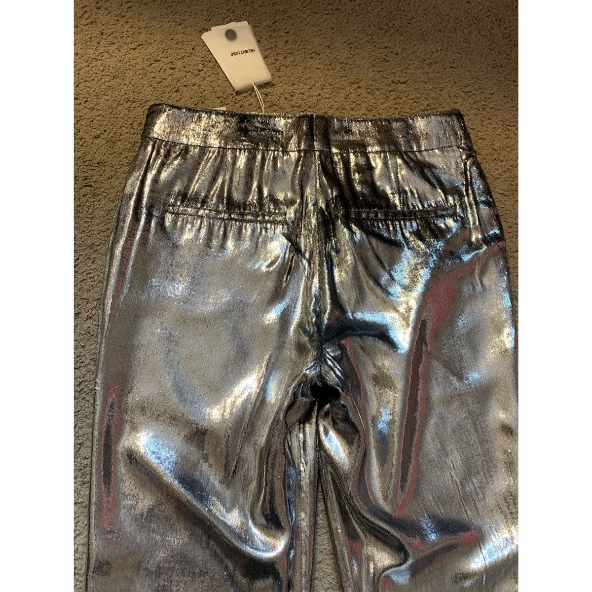 Helmut Lang HELMUT LANG SILVER PANTS Size 28" / US 6 / IT 42 - 16 Thumbnail