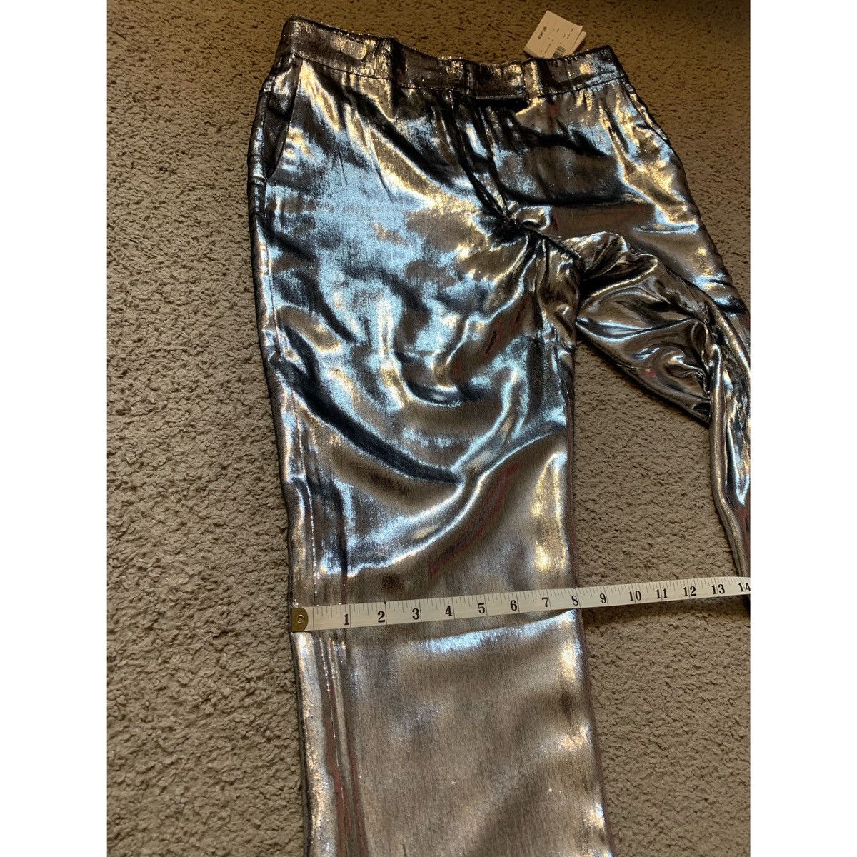 Helmut Lang HELMUT LANG SILVER PANTS Size 28" / US 6 / IT 42 - 12 Thumbnail