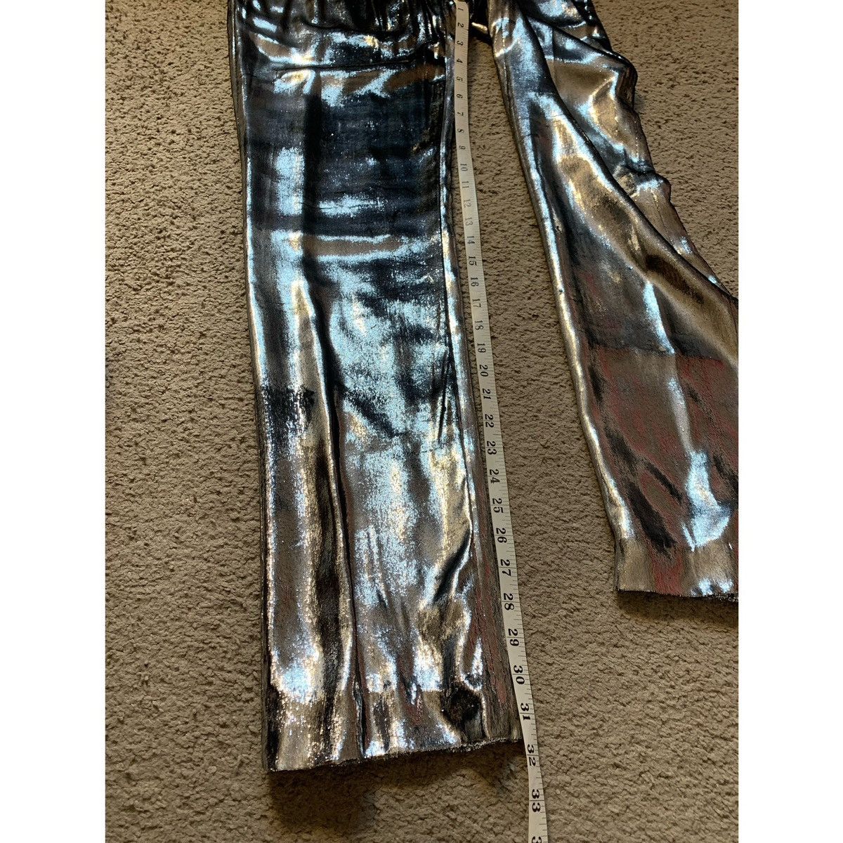 Helmut Lang HELMUT LANG SILVER PANTS Size 28" / US 6 / IT 42 - 5 Thumbnail