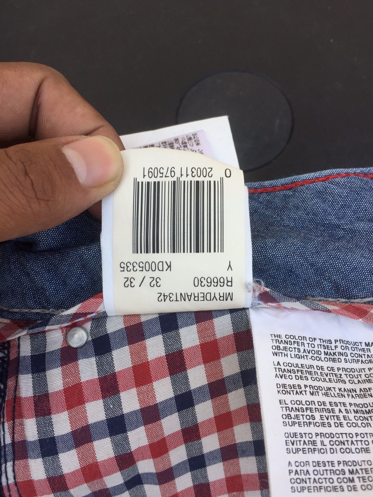 Tommy Hilfiger Tommy Hilfiger Denim Ryder Antique Creek Selvedge Size US 32 / EU 48 - 10 Thumbnail