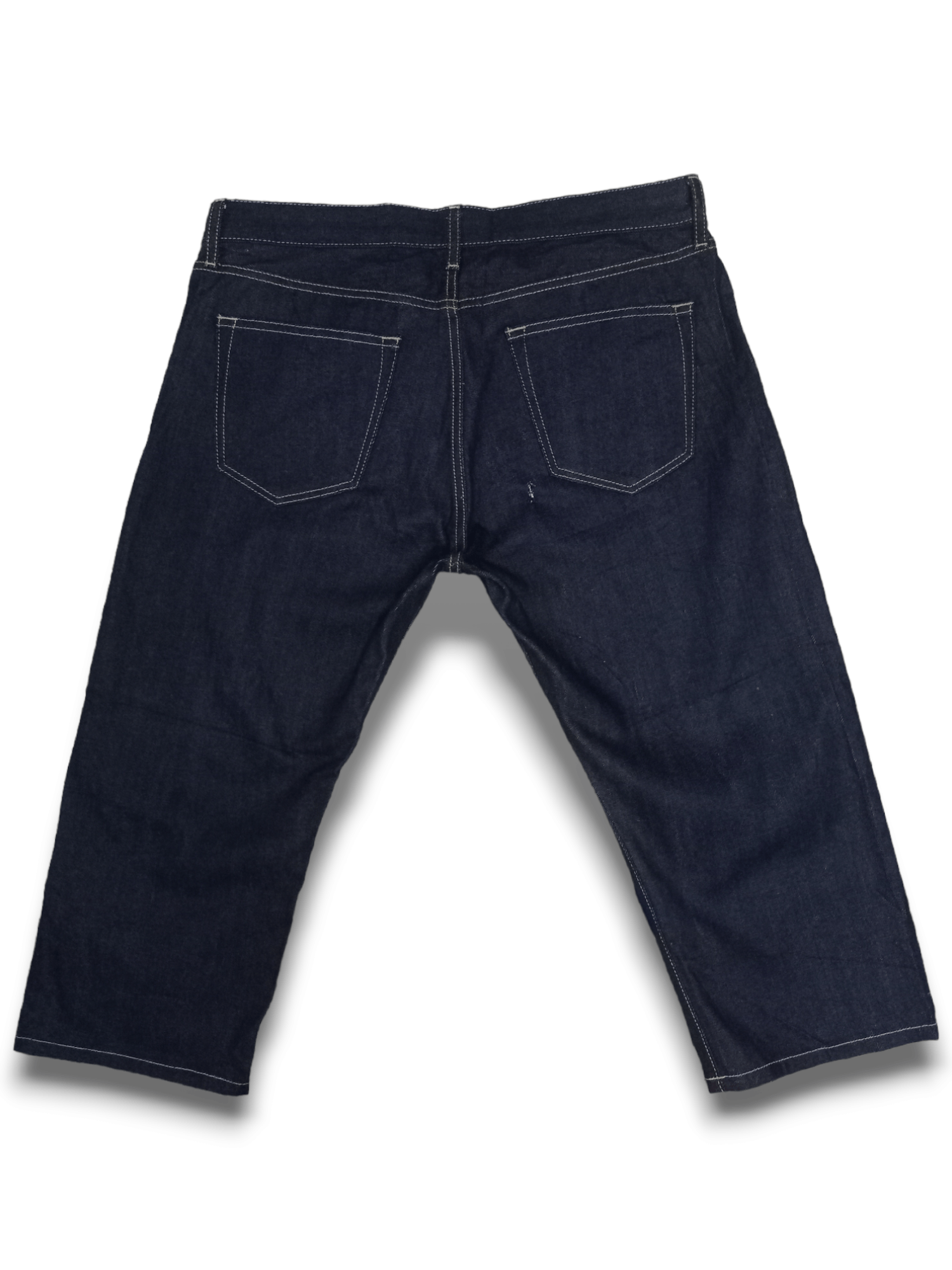 Vintage Japanese Uniqlo Baggy Style Raw Denim Selvedge Jeans