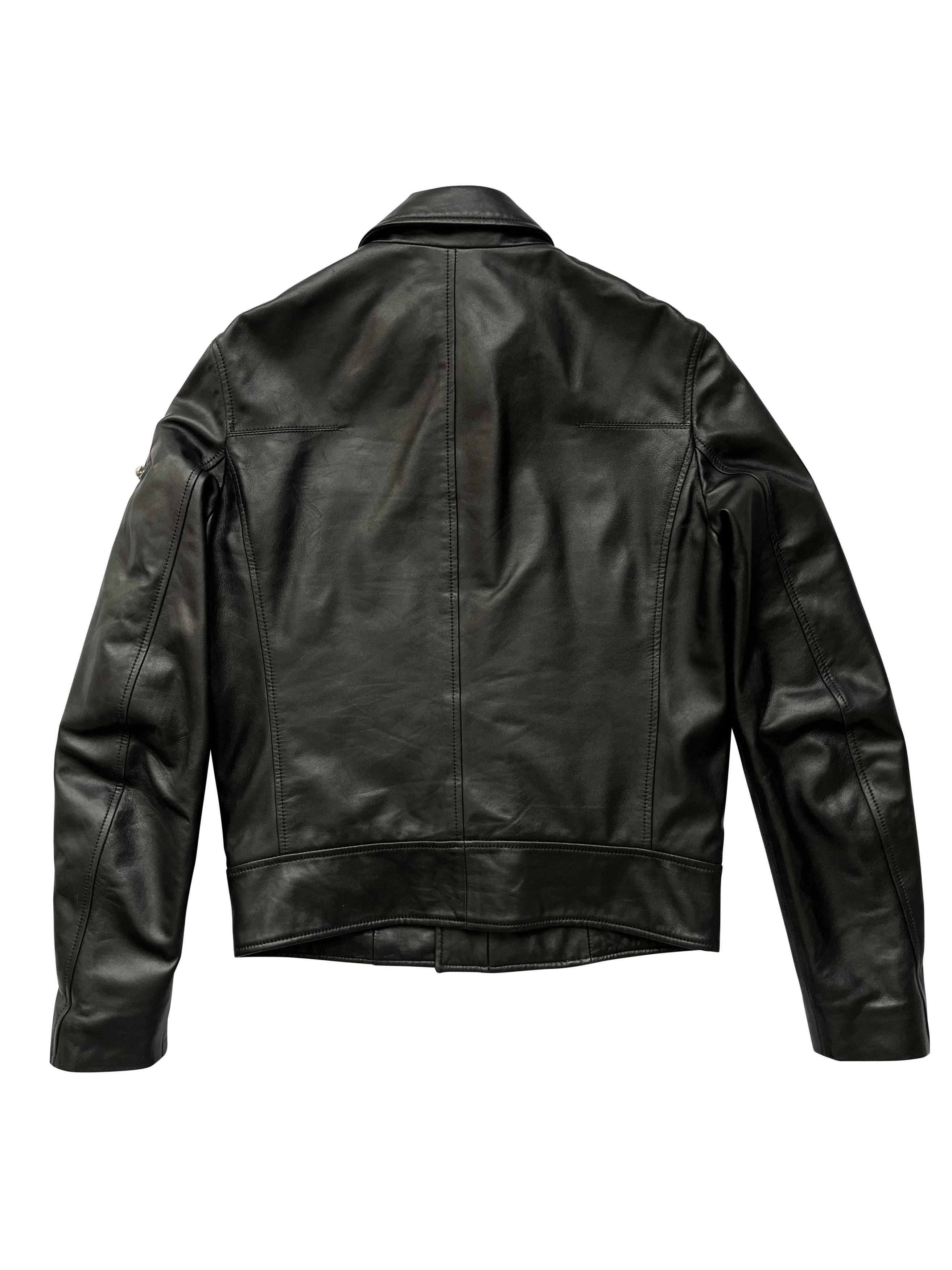 Dior ⚡️QUICK SALE⚡️Dior by KVA Black Leather Biker Jacket Size US S / EU 44-46 / 1 - 3 Thumbnail