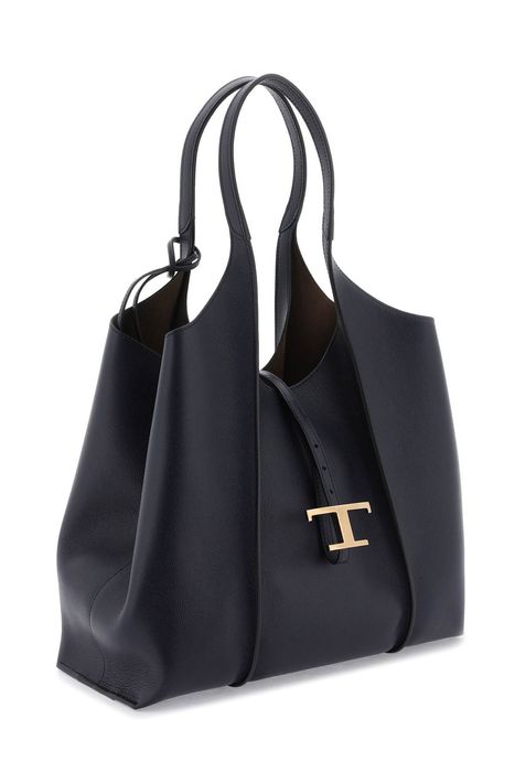 Tod's Tod's Medium Leather 'T Timeless' Shopping Bag | Grailed