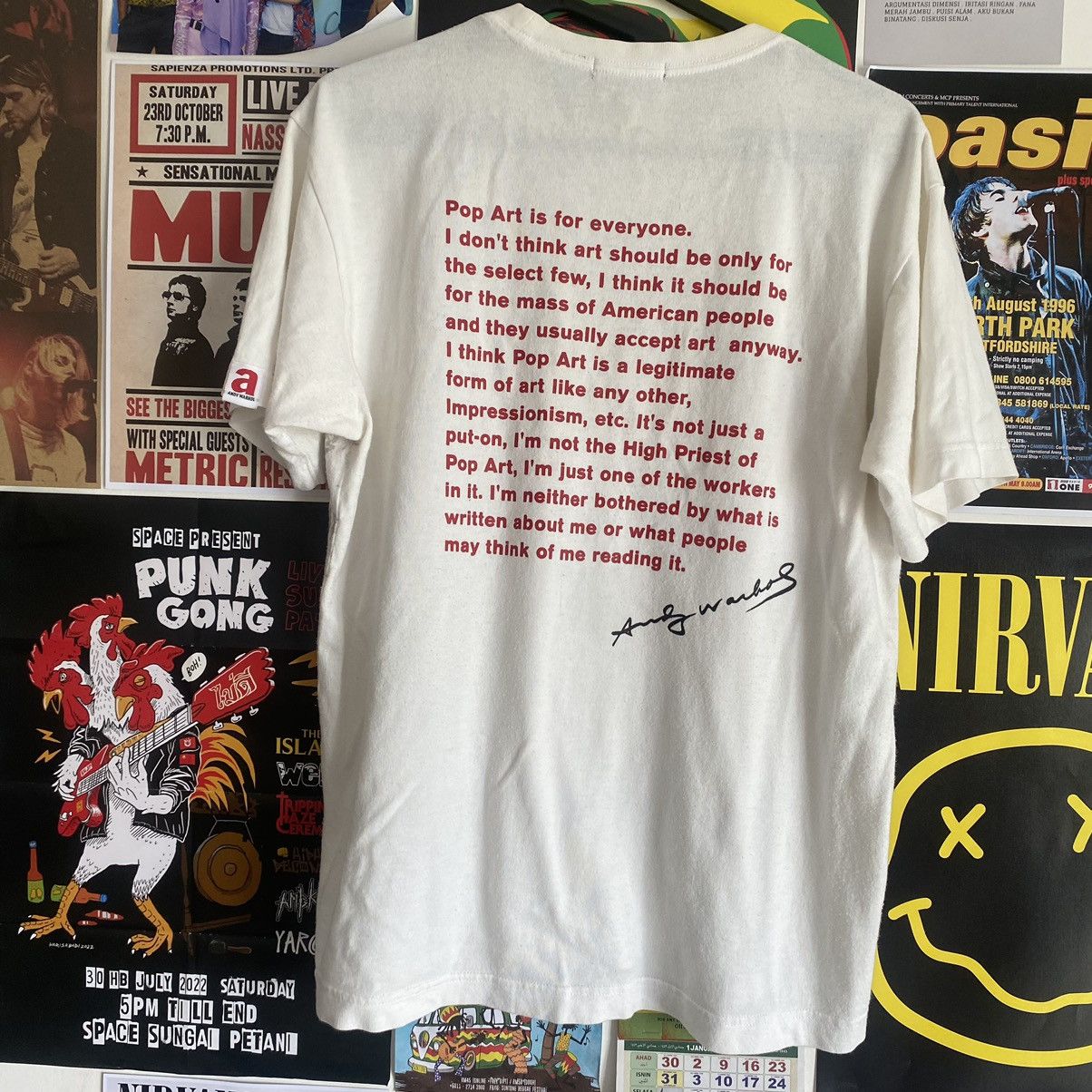 Andy Warhol Vintage Andy Warhol x Uniqlo Marilyn Monroe Full Print Tee Size US M / EU 48-50 / 2 - 4 Thumbnail
