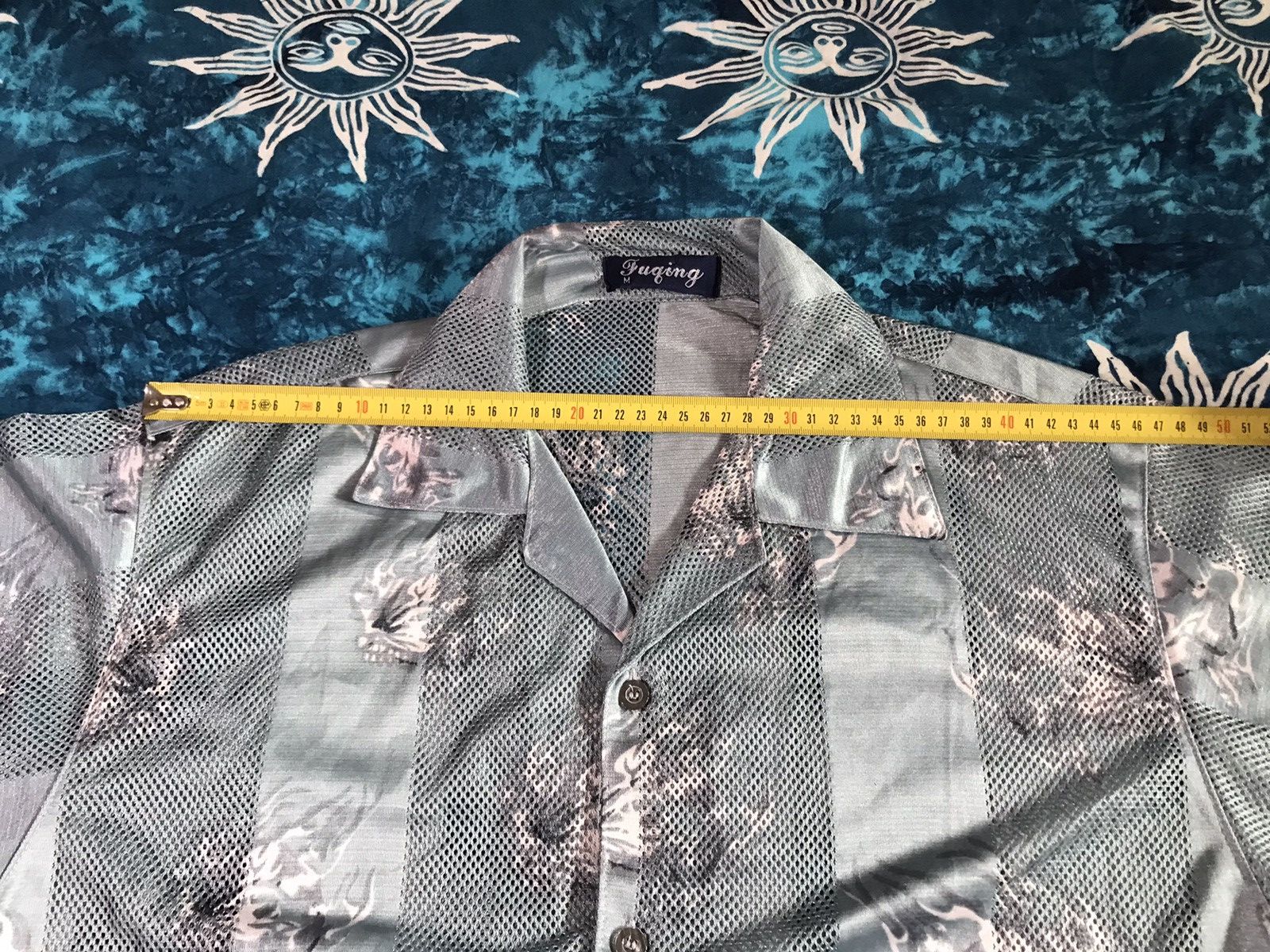 Vintage Vintage Fuging Print Fire Flame Hawaiian Shirt Size US M / EU 48-50 / 2 - 14 Thumbnail