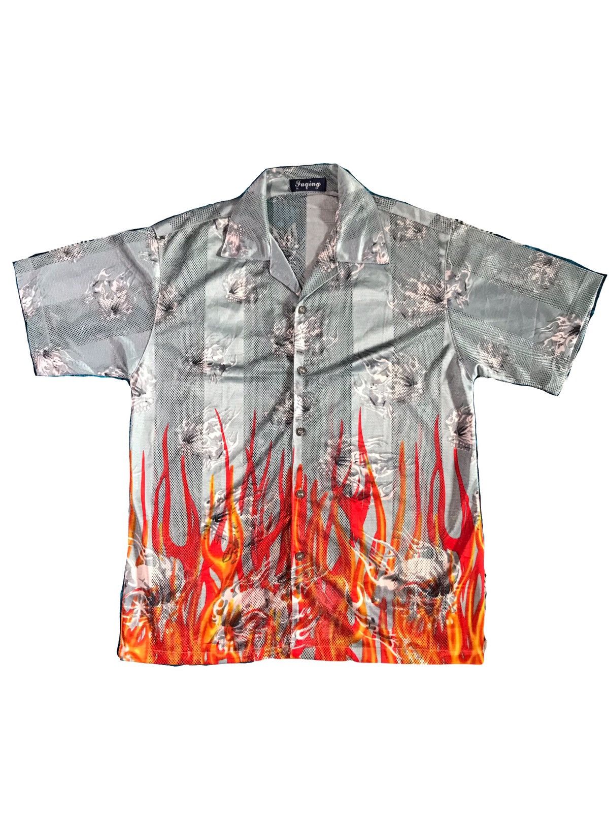 Flame Proof Hawaiian Shirts Flame Hawaiian Shirt Vintage Vintage