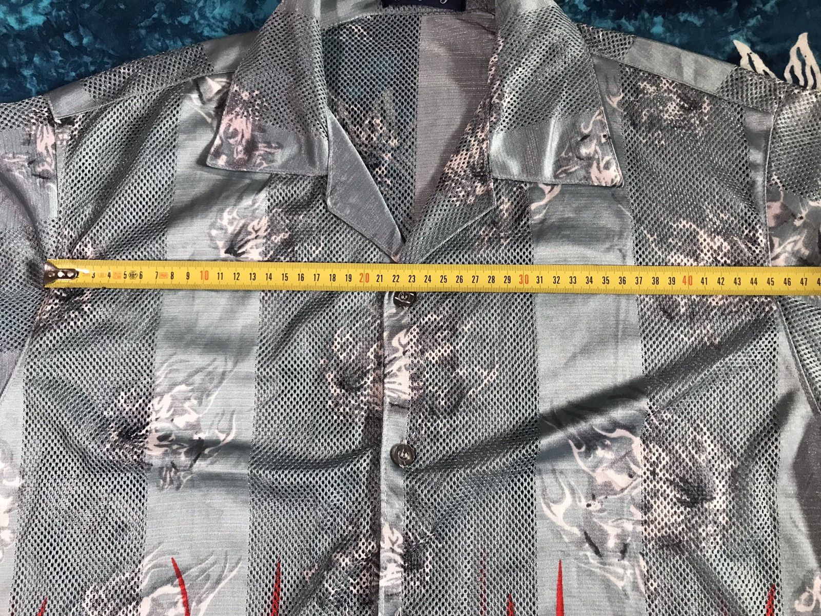 Vintage Vintage Fuging Print Fire Flame Hawaiian Shirt Size US M / EU 48-50 / 2 - 16 Thumbnail
