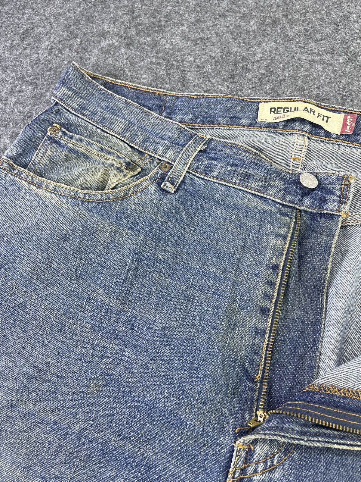 Levi's × Vintage Vintage Levis 505 Jeans - J777 Size US 38 / EU 54 - 5 Thumbnail
