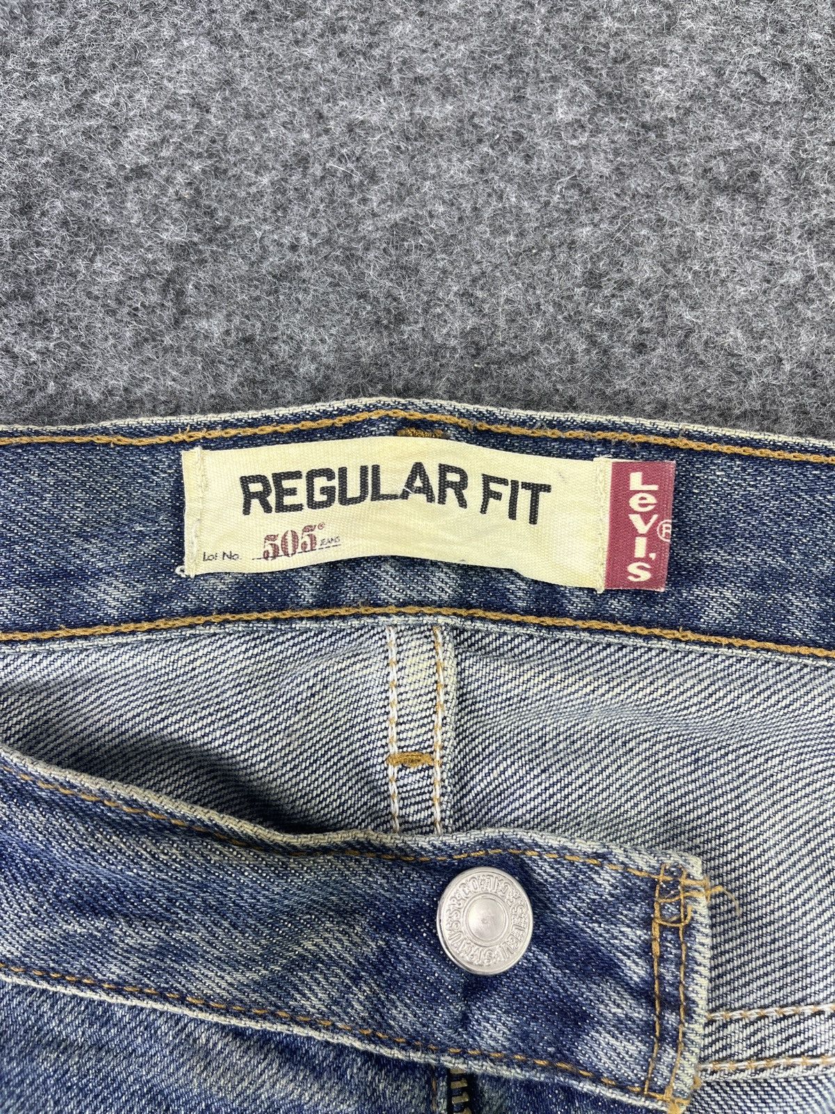 Levi's × Vintage Vintage Levis 505 Jeans - J777 Size US 38 / EU 54 - 6 Thumbnail