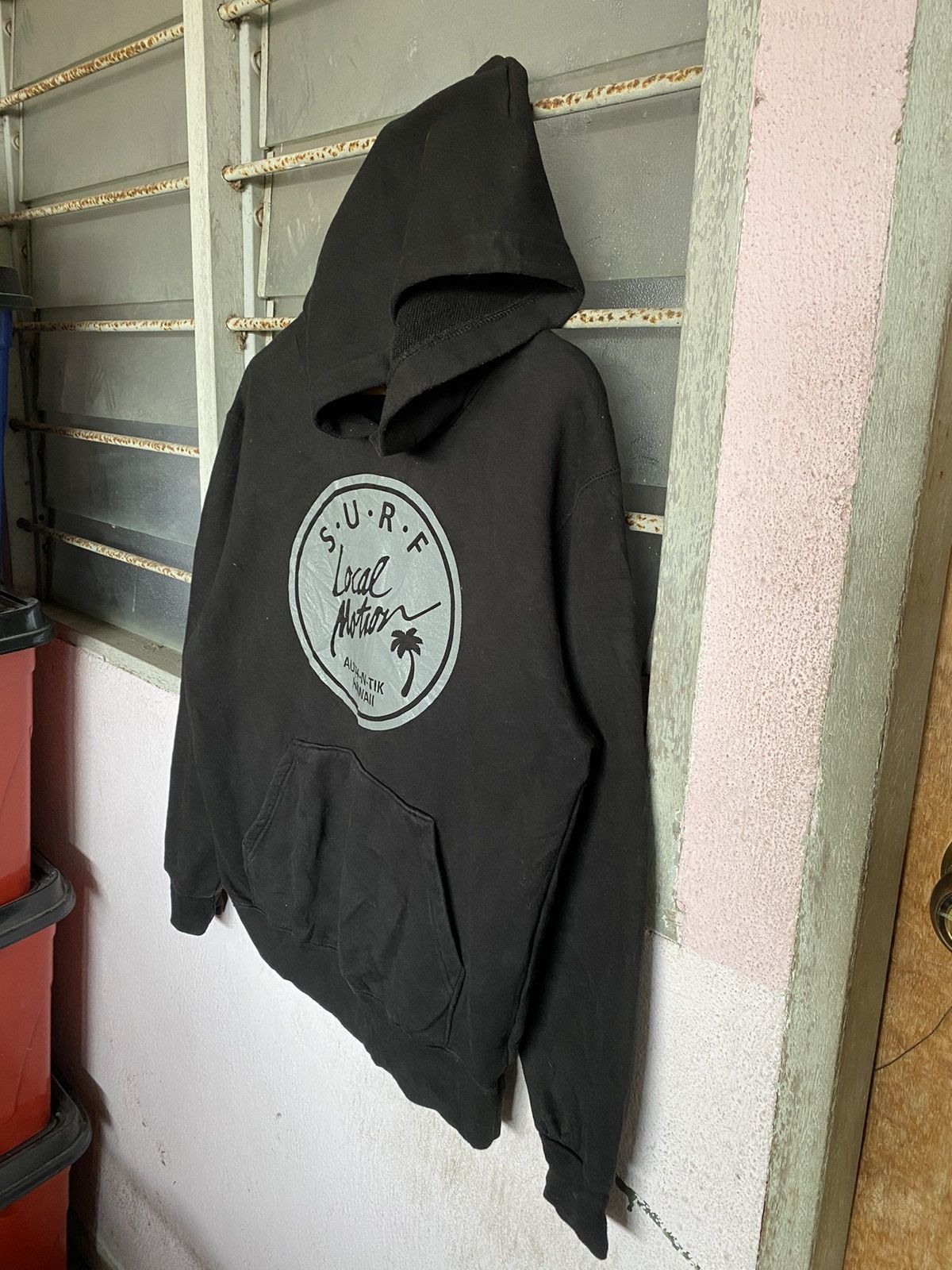 Japanese Brand × Vintage ⚡️Rare⚡️ Surf Local Motion Hawaii Hoodies Size US M / EU 48-50 / 2 - 4 Thumbnail