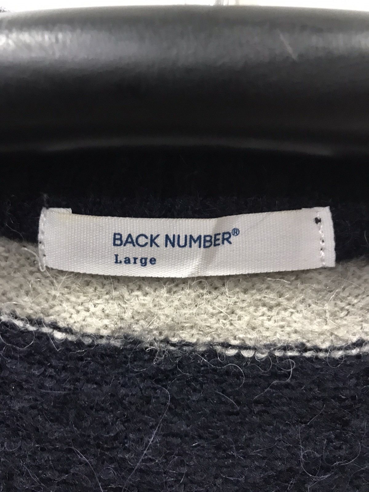 Japanese Brand BACK NUMBER Japan Military Brand Kurt Cobain Style Knitwear Size US L / EU 52-54 / 3 - 6 Thumbnail