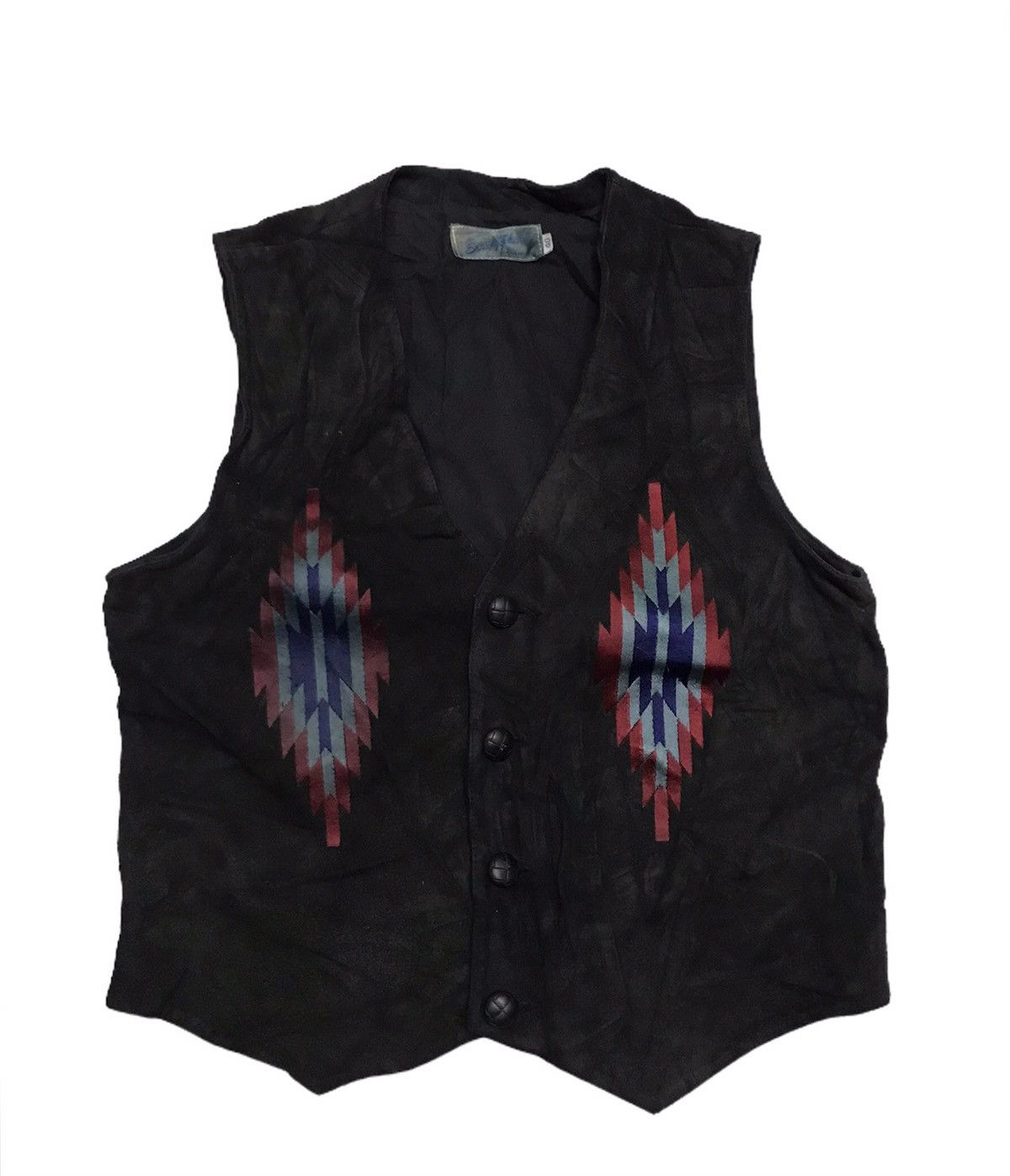 Native Vintage Native leather vest jacket Size US M / EU 48-50 / 2 - 3 Thumbnail