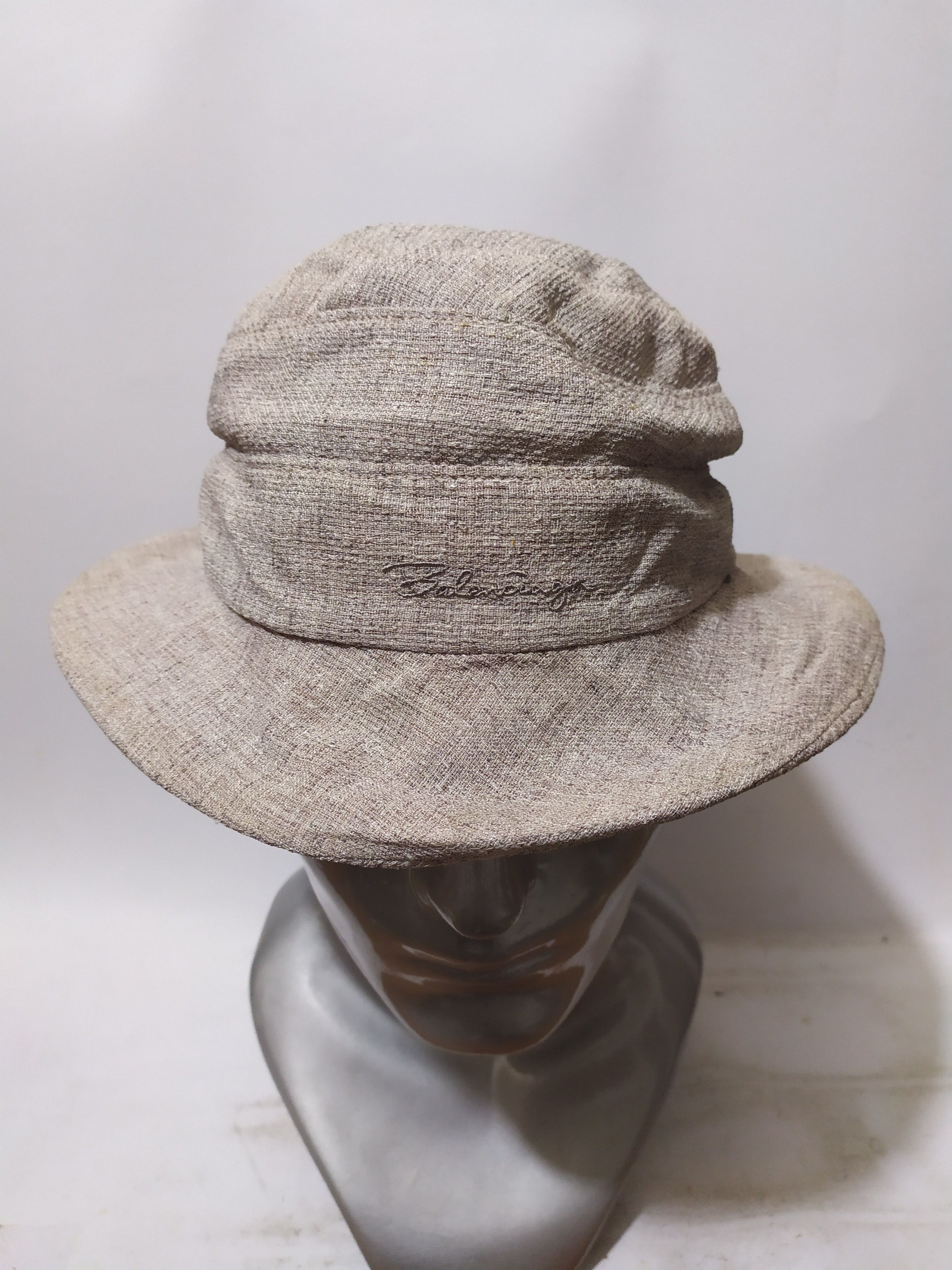 Balenciaga × Vintage Vintage Balenciaga Bucket Hats Embroidery Logo Design Size ONE SIZE - 1 Thumbnail