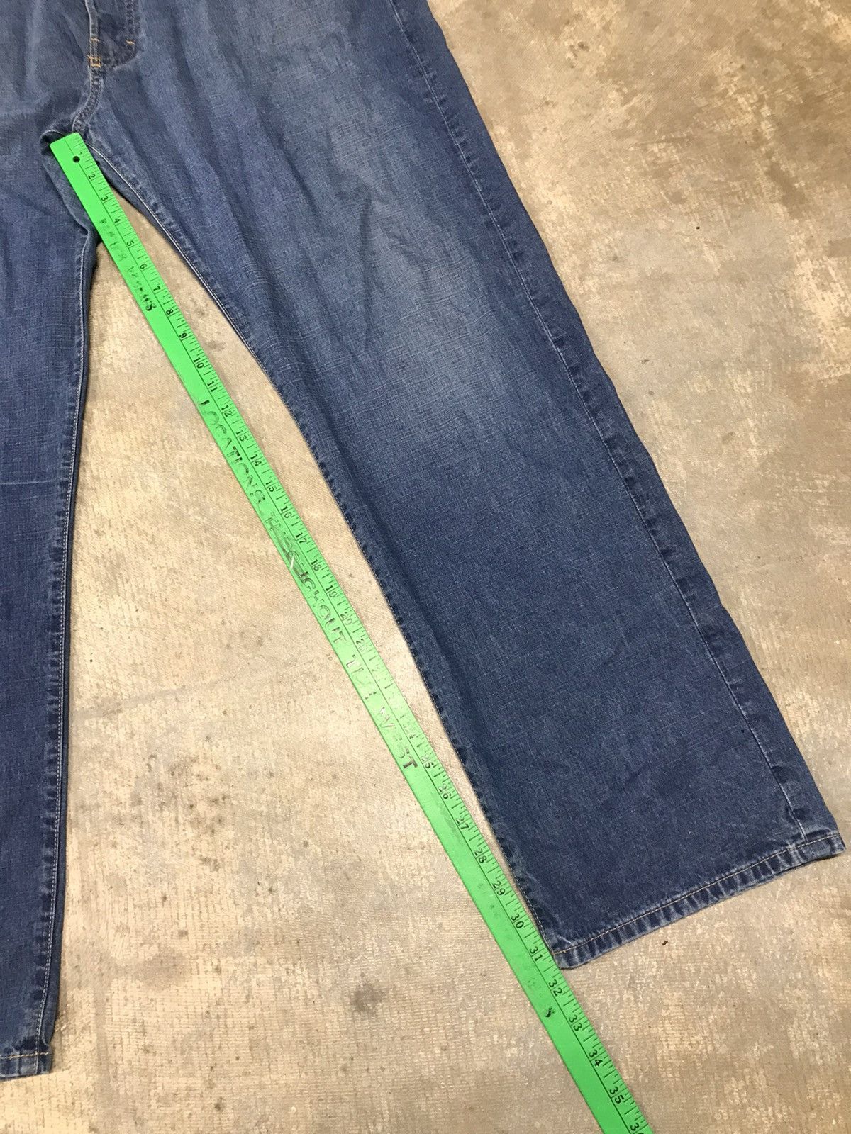 Diesel Y2K Diesel Industry Baggy Blue Denim Jeans Size US 38 / EU 54 - 11 Thumbnail