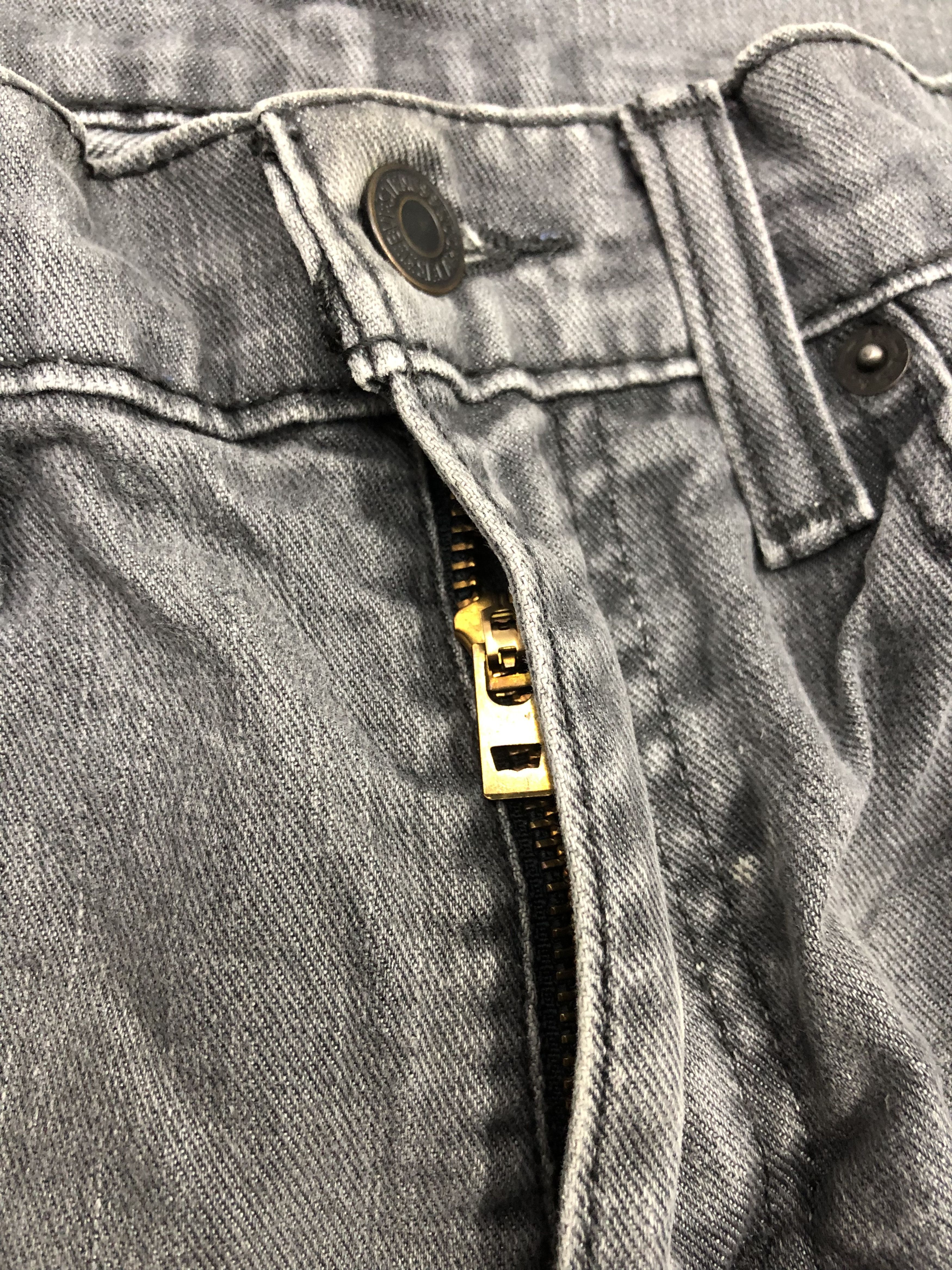 Levi's Vintage Levis 511 Faded Black Jeans DP1216 Size US 31 - 12 Thumbnail