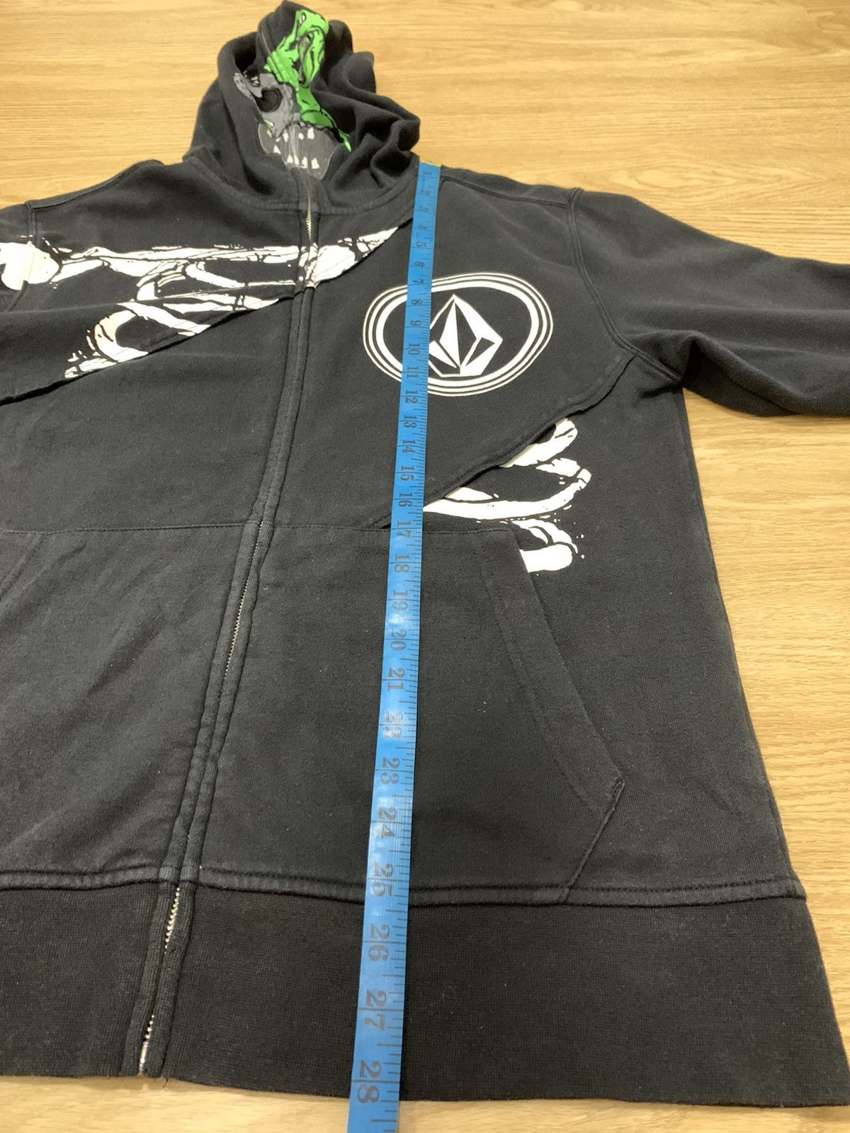 Volcom Volcom Skeleton Full Zipper Hoodie Size US M / EU 48-50 / 2 - 15 Thumbnail
