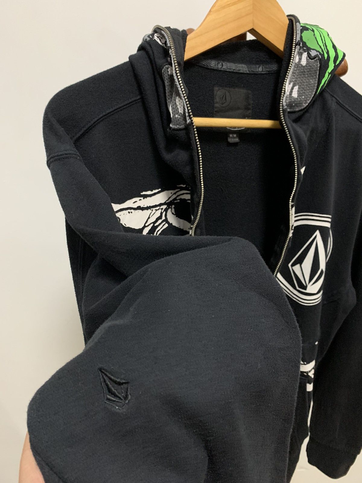 Volcom Volcom Skeleton Full Zipper Hoodie Size US M / EU 48-50 / 2 - 7 Thumbnail