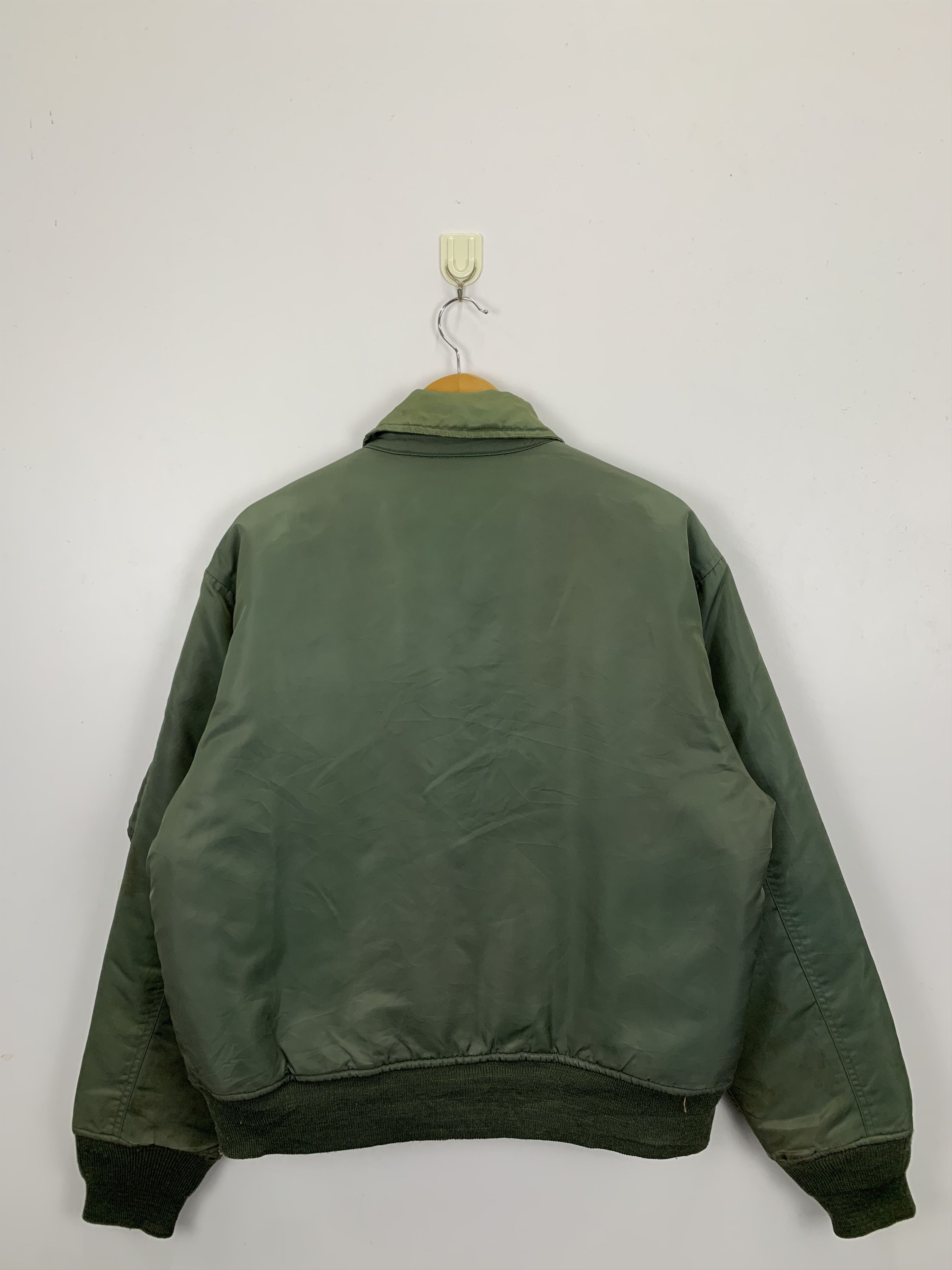 Japanese Brand × Vintage Vintage Japanese Brand Bomber Flight Jacket Size US L / EU 52-54 / 3 - 3 Thumbnail