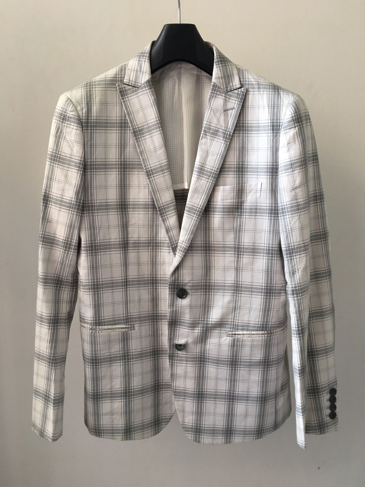 Japanese Brand Checked blazer Size US M / EU 48-50 / 2 - 1 Thumbnail