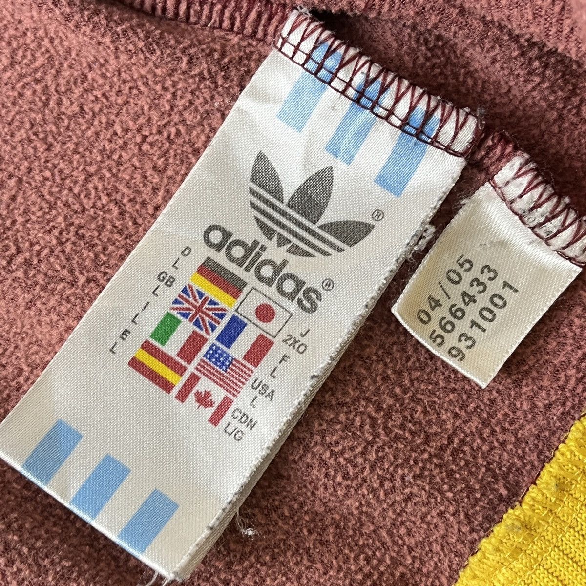 Adidas × Vintage Basketball Adidas ASC Tracktop Trefoil Sweater Vintage 2005 Size US L / EU 52-54 / 3 - 9 Thumbnail