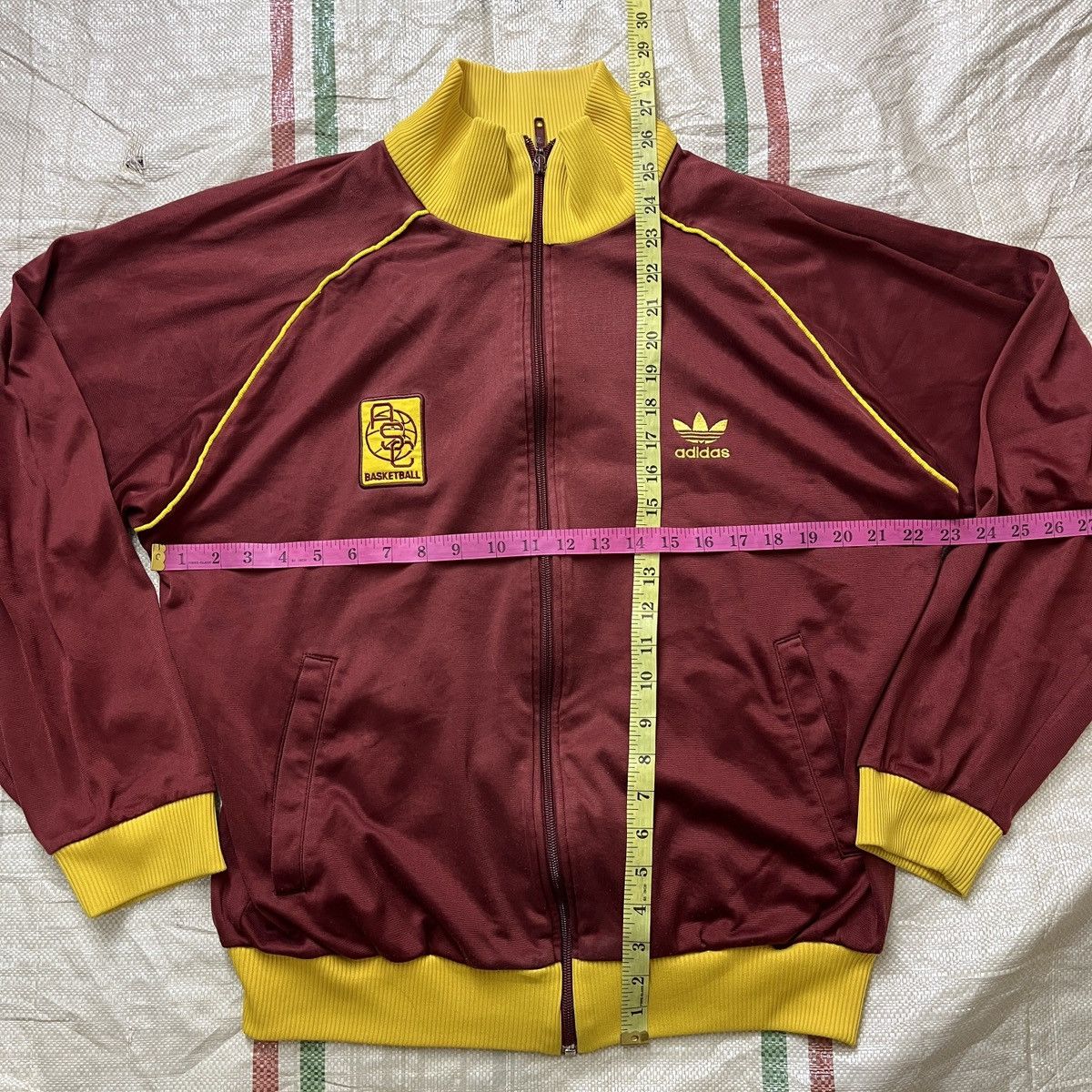 Adidas × Vintage Basketball Adidas ASC Tracktop Trefoil Sweater Vintage 2005 Size US L / EU 52-54 / 3 - 6 Thumbnail