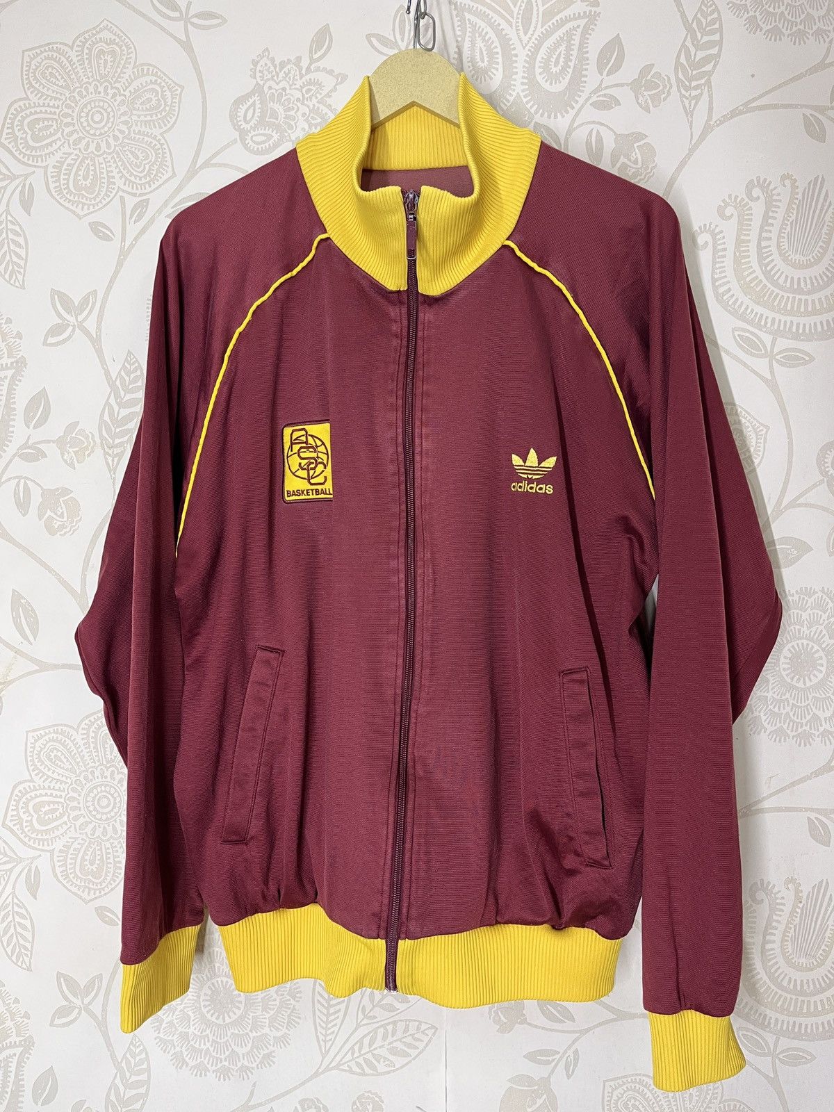 Adidas × Vintage Basketball Adidas ASC Tracktop Trefoil Sweater Vintage 2005 Size US L / EU 52-54 / 3 - 22 Thumbnail