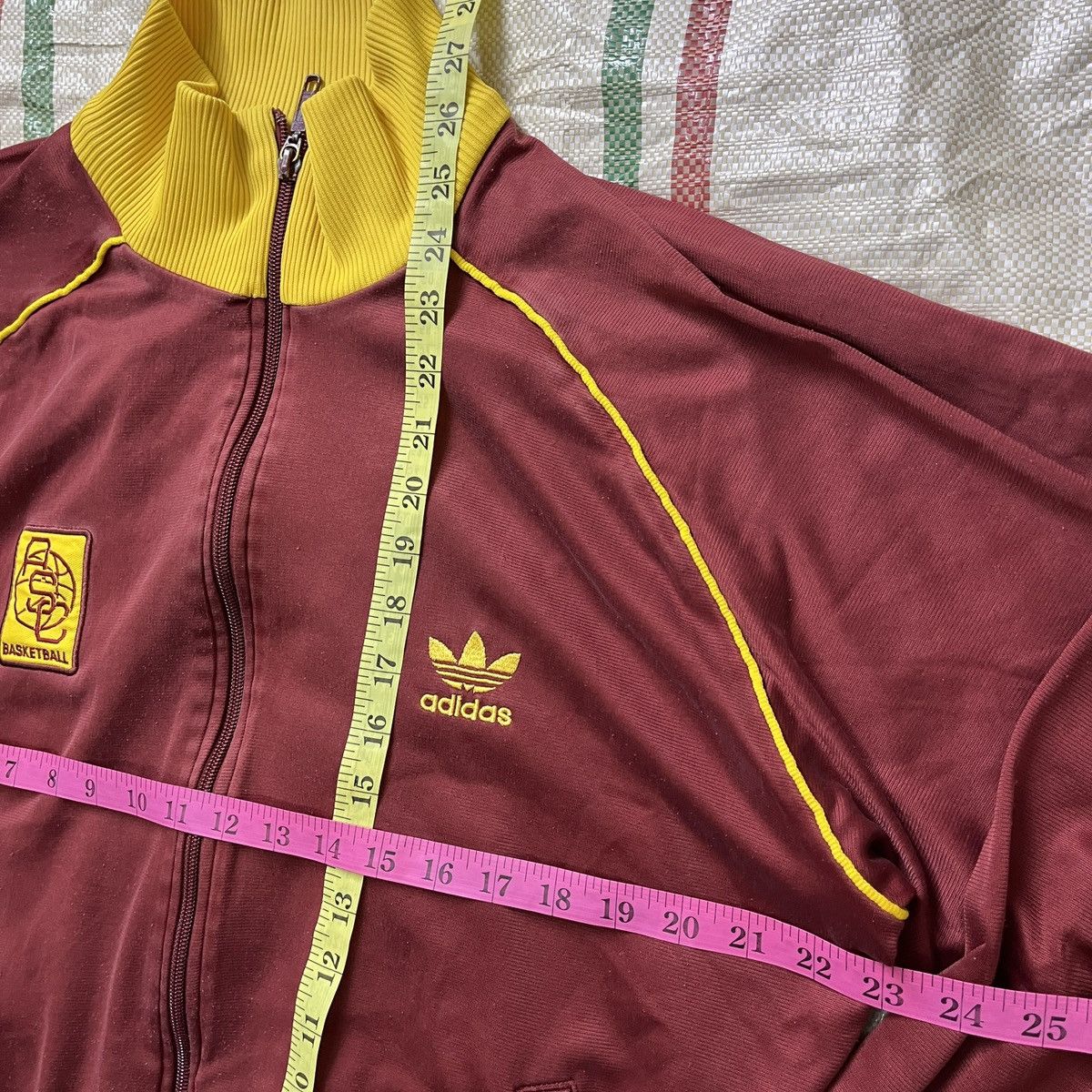Adidas × Vintage Basketball Adidas ASC Tracktop Trefoil Sweater Vintage 2005 Size US L / EU 52-54 / 3 - 5 Thumbnail