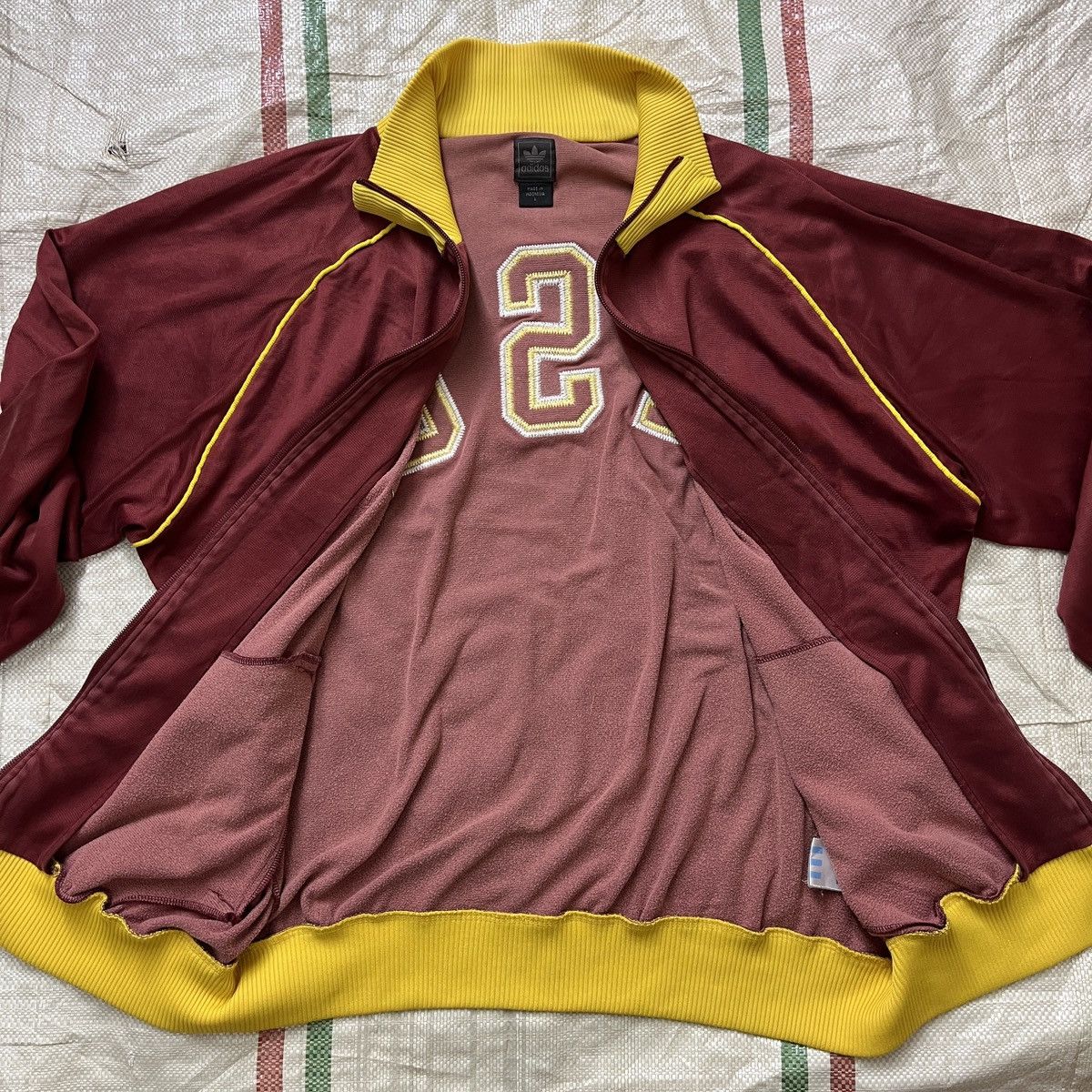 Adidas × Vintage Basketball Adidas ASC Tracktop Trefoil Sweater Vintage 2005 Size US L / EU 52-54 / 3 - 18 Thumbnail