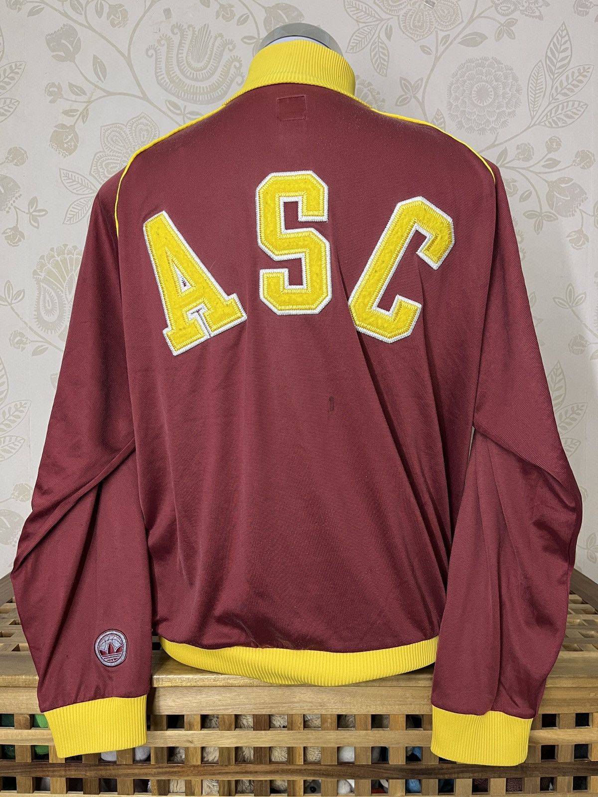 Adidas × Vintage Basketball Adidas ASC Tracktop Trefoil Sweater Vintage 2005 Size US L / EU 52-54 / 3 - 4 Thumbnail