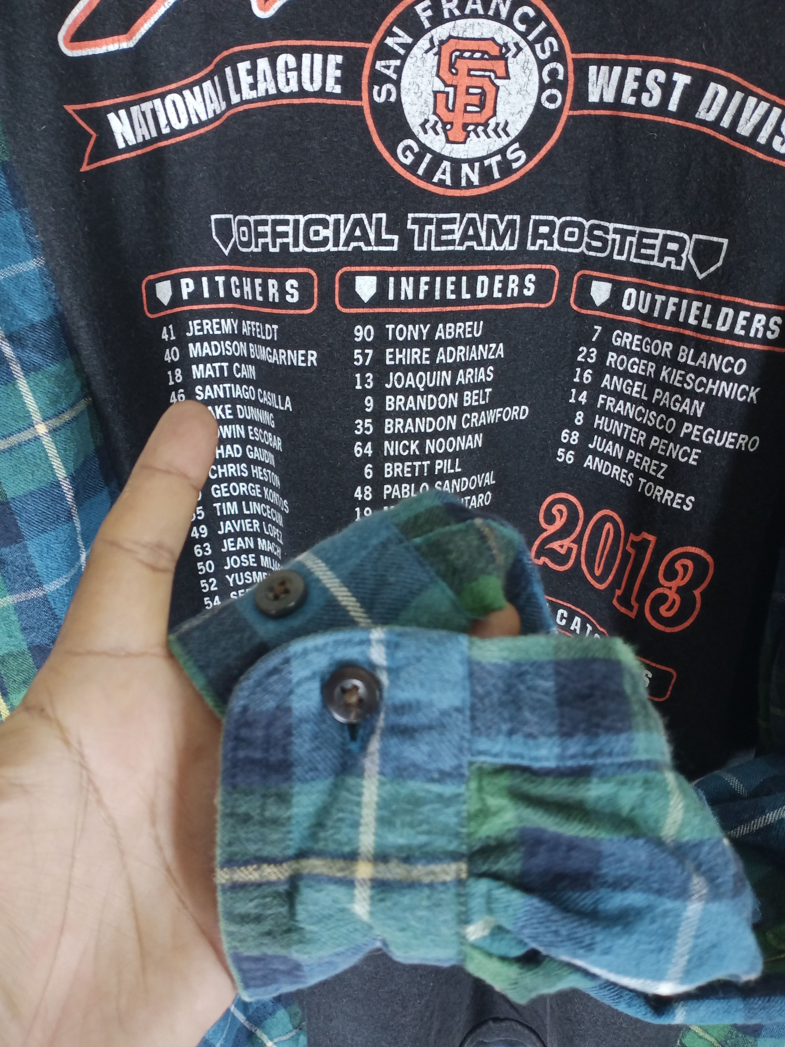 MLB Vintage San Francisco Giants World Champion Series Custom Size US XXL / EU 58 / 5 - 7 Thumbnail