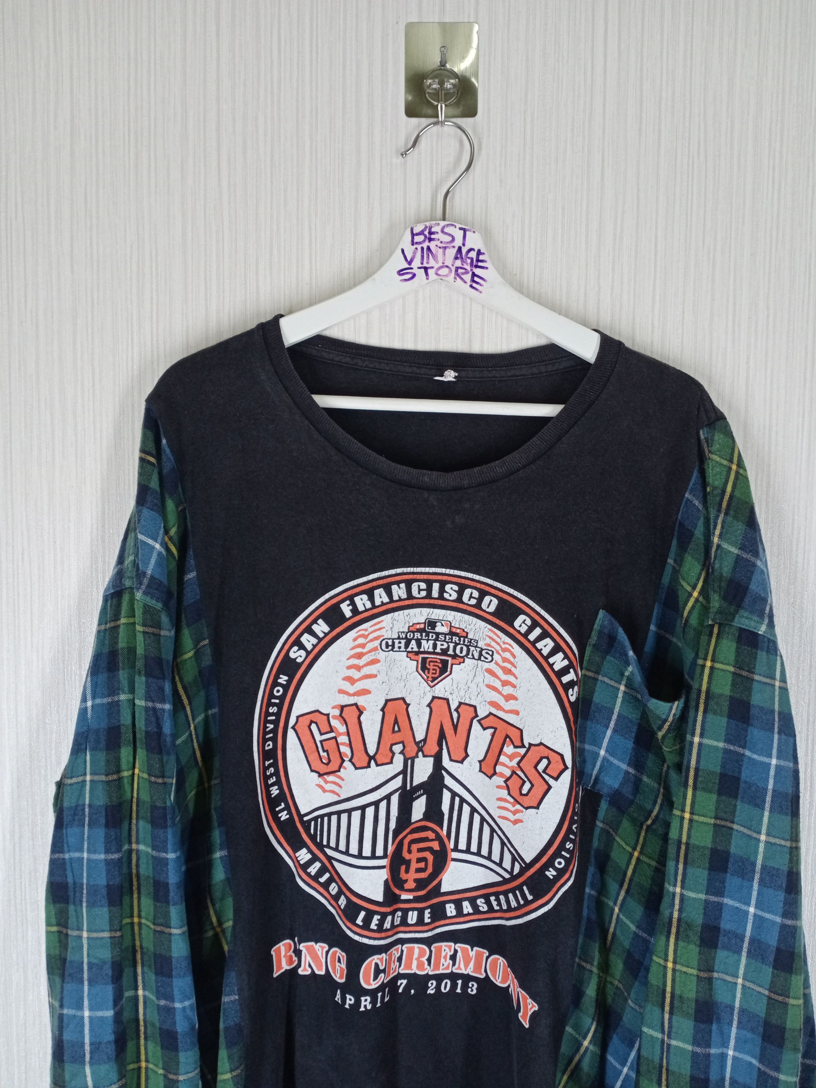 MLB Vintage San Francisco Giants World Champion Series Custom Size US XXL / EU 58 / 5 - 6 Thumbnail