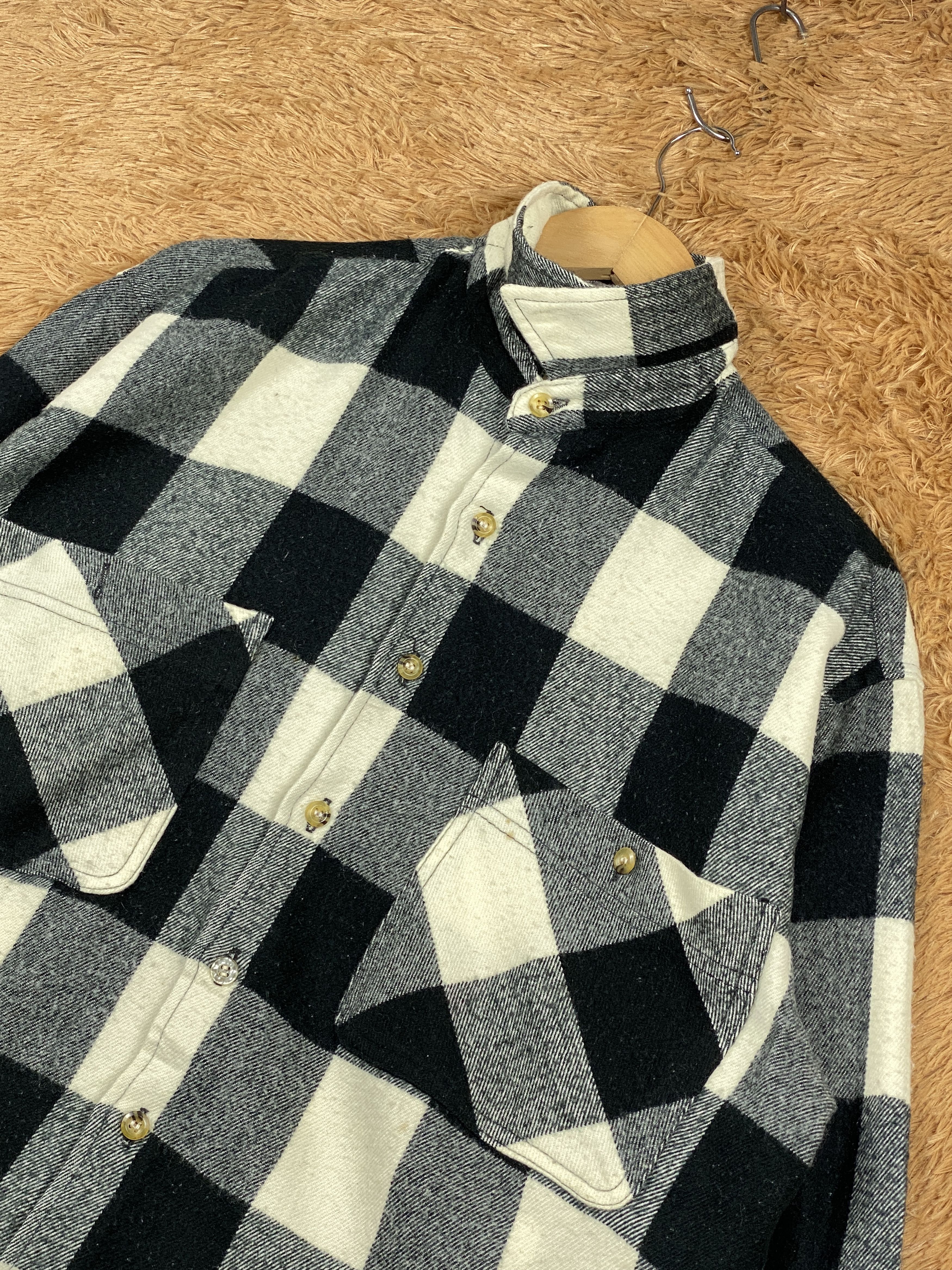 Japanese Brand Vintage Shykids Japanese Brand Checkered Jacket J1622 Size US XL / EU 56 / 4 - 2 Thumbnail