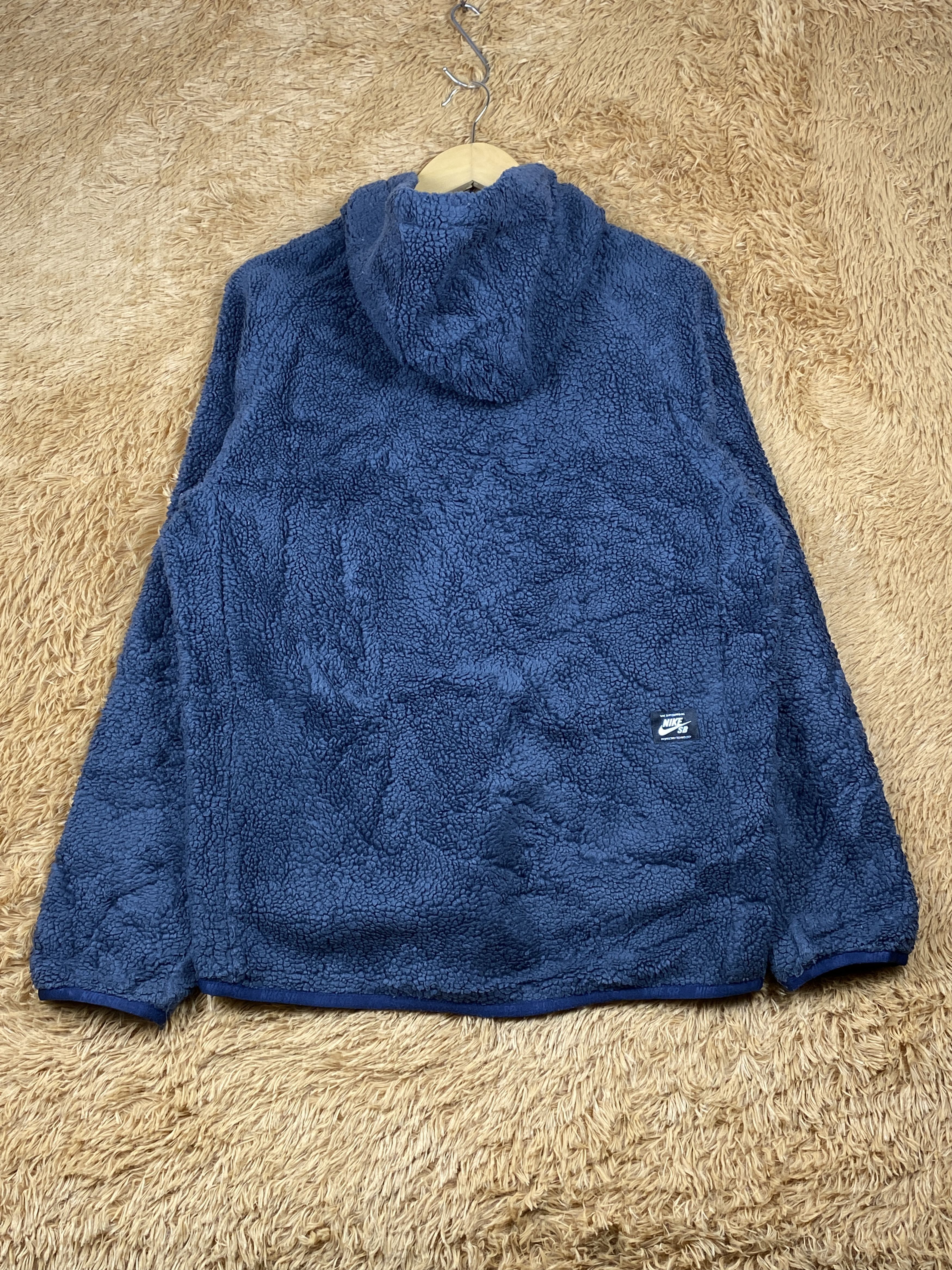 Nike Vintage Nike SB Hoodie Sherpa Zip Up Jacket J1623 Size US S / EU 44-46 / 1 - 5 Thumbnail