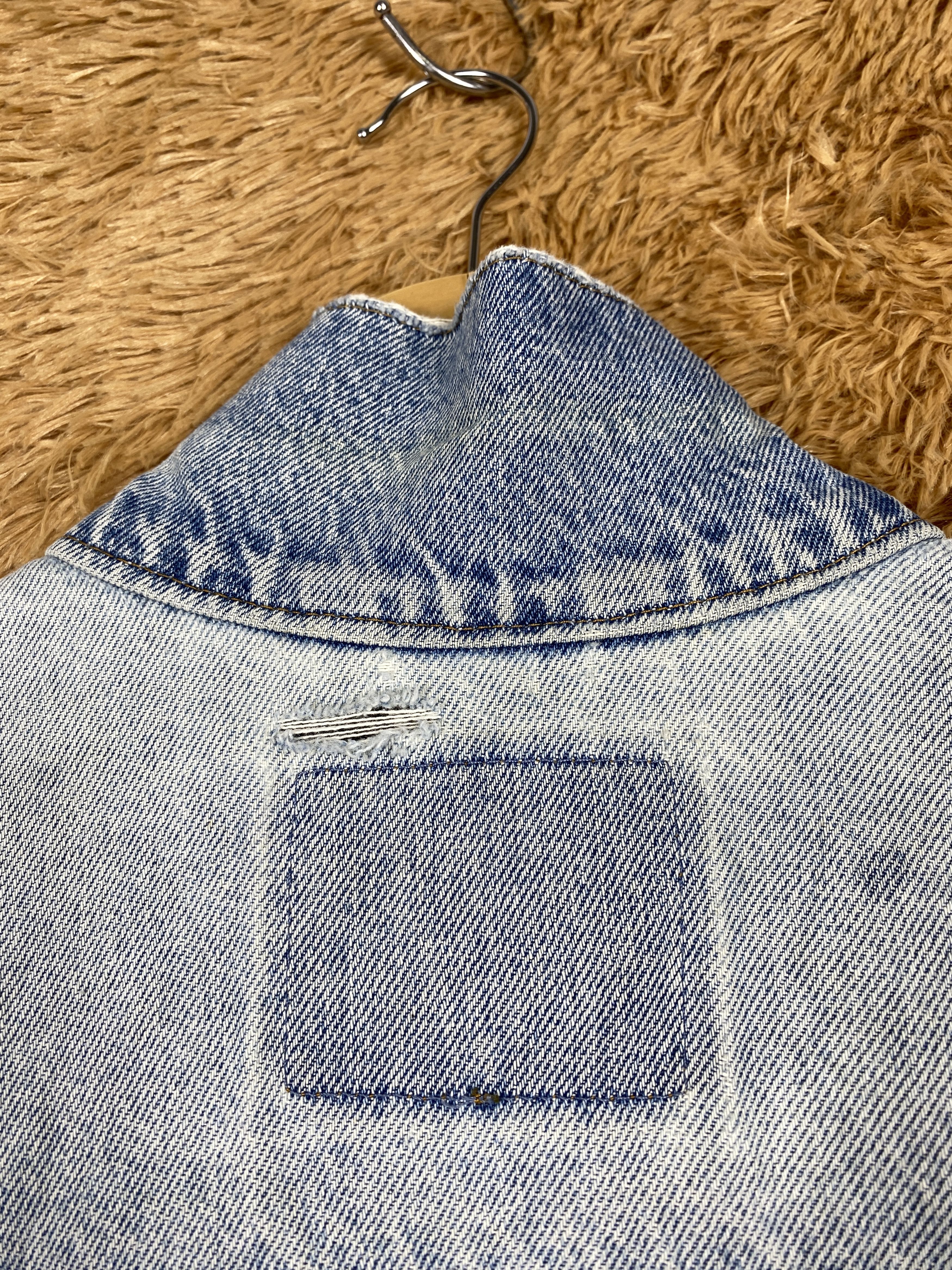 Levi's Vintage Levis Faded Denim Button Up Jacket J1624 Size US L / EU 52-54 / 3 - 8 Thumbnail