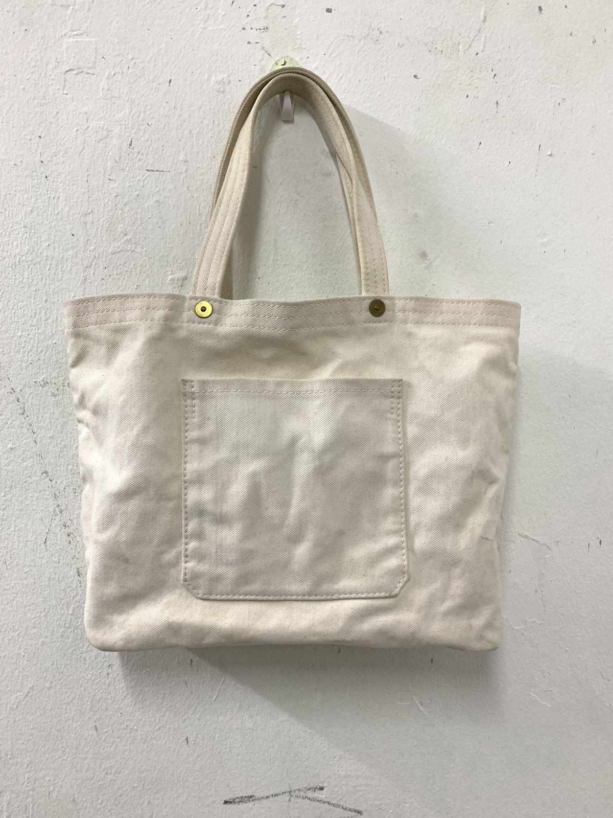 Canvas ichizawa shinzaburo hanpu Hard Canvas Tote Bag Size ONE SIZE - 2 Thumbnail