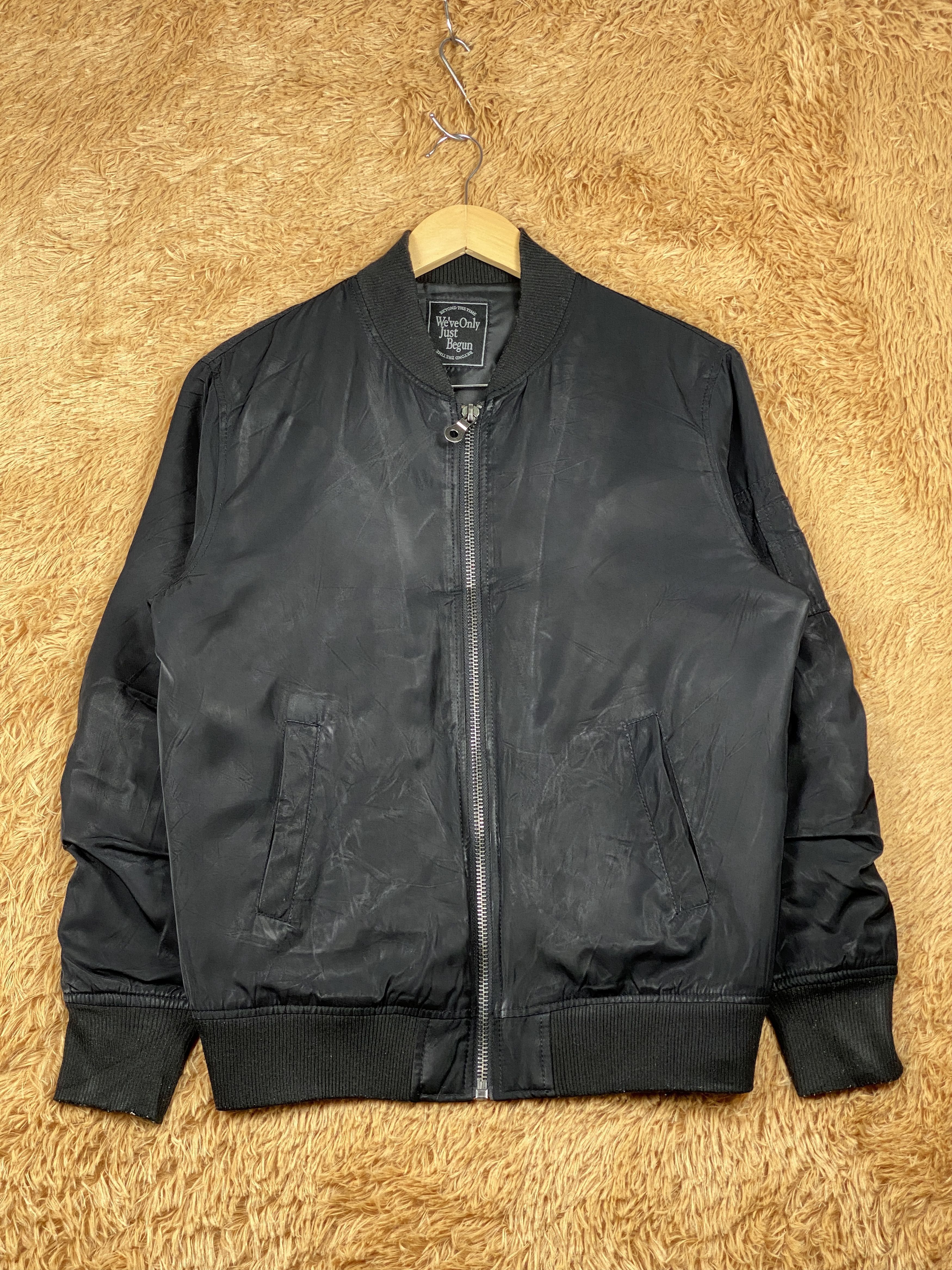 image of Vintage Beyond The Time Bombers Jacket in Black, Men's (Size Small)