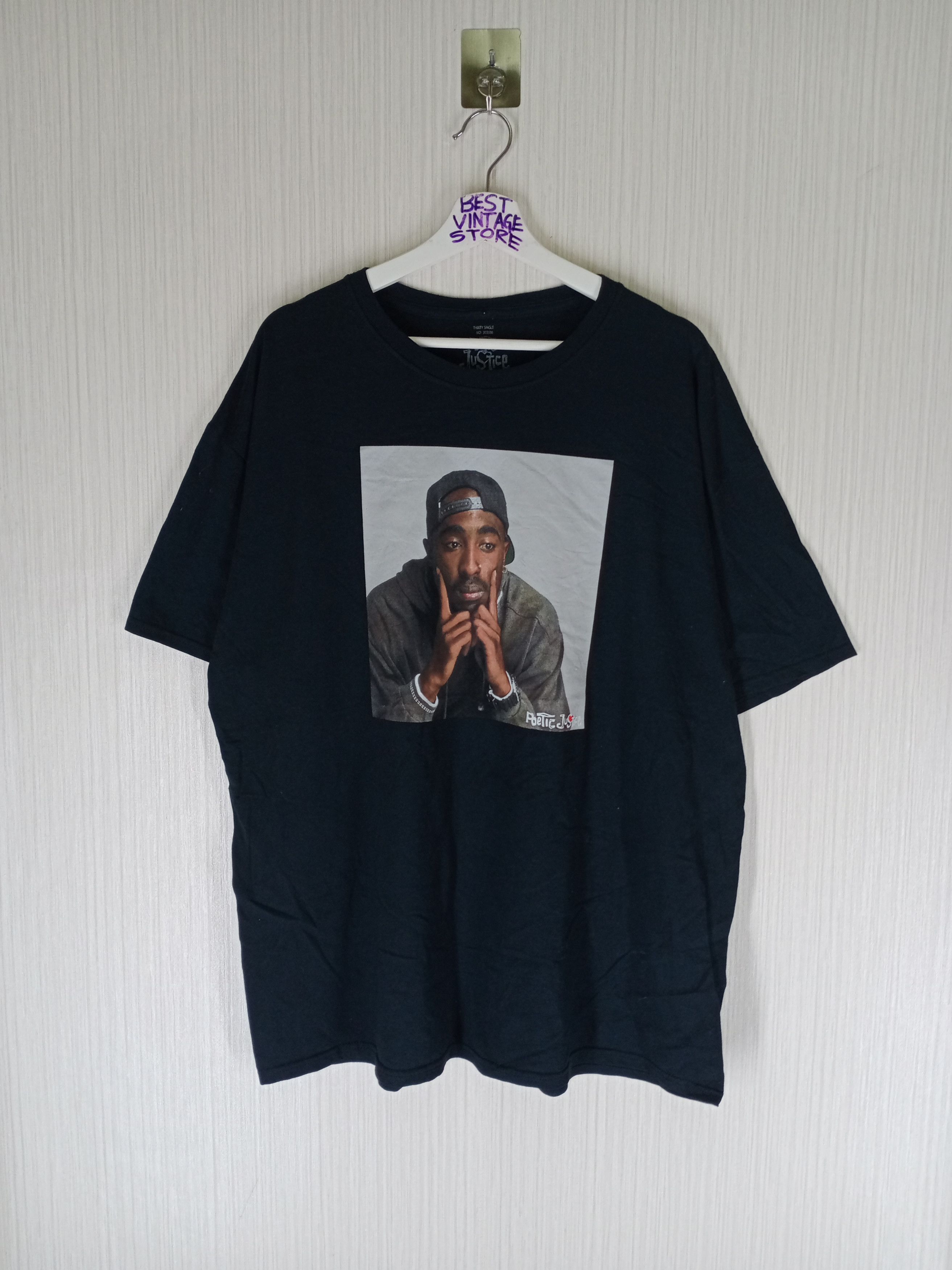 Rap Tees Rare Poetic justice tee tshirt Size US XL / EU 56 / 4 - 1 Thumbnail