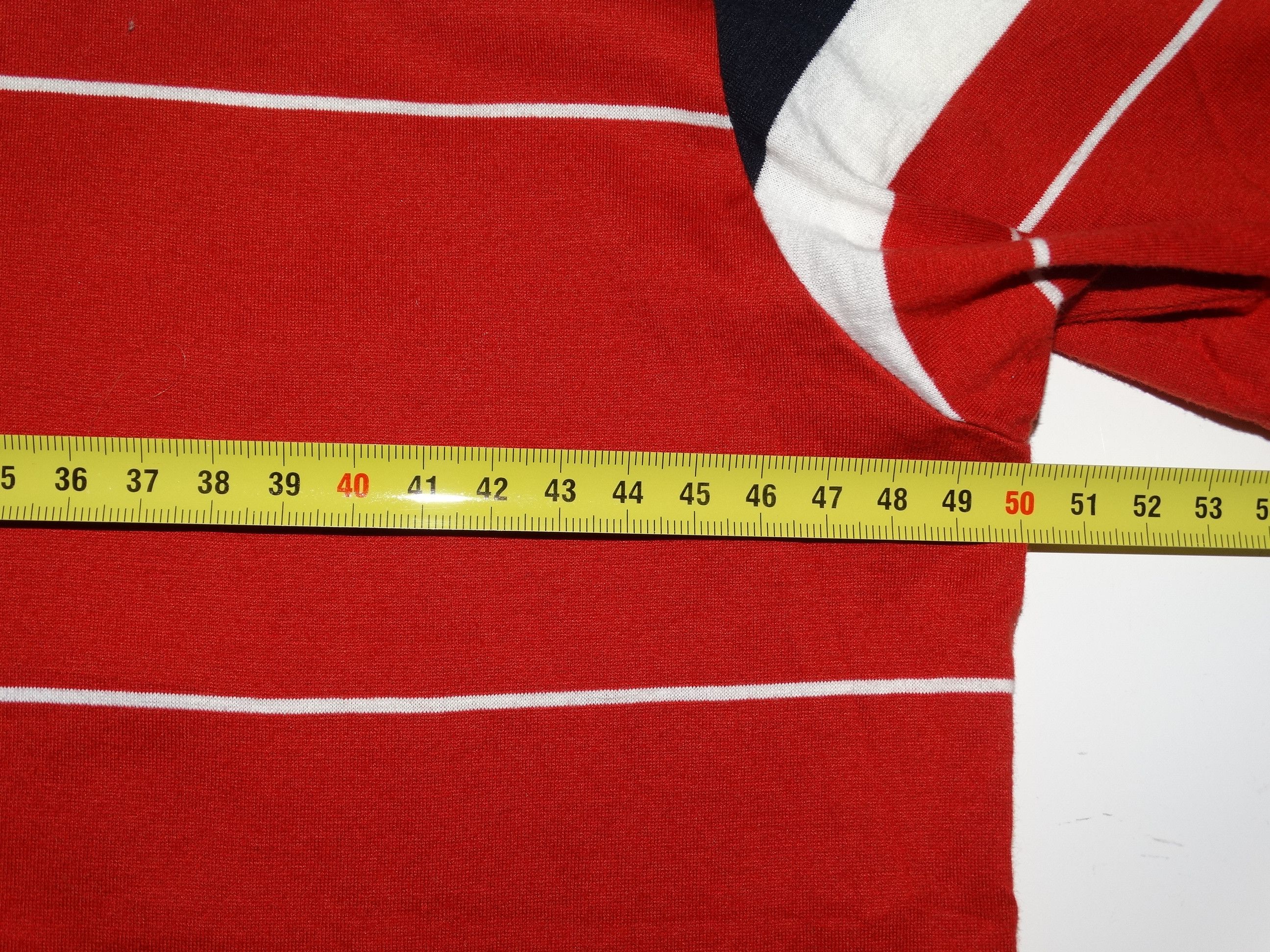 Paul Smith × Paul Smith Red Ear H32 Paul Smith main line stripes striped tee v neck cotton Size US S / EU 44-46 / 1 - 5 Thumbnail
