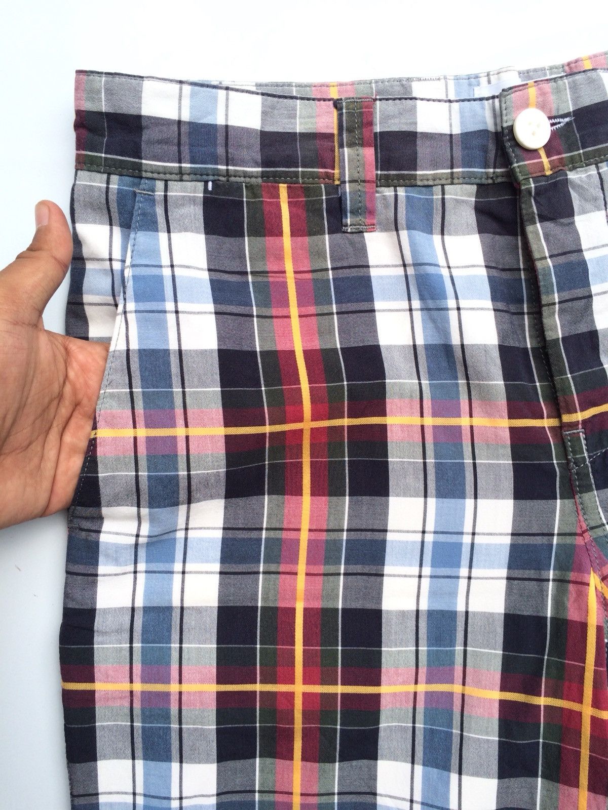 Norse Projects Norse Projects Aros Big Check SS11 Tartan Plaid Short Pant Size US 33 - 7 Thumbnail