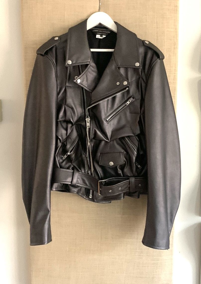 Comme des Garcons × Junya Watanabe NWT CDG AD2020 homme plus fold stitch Moto Size US L / EU 52-54 / 3 - 1 Thumbnail